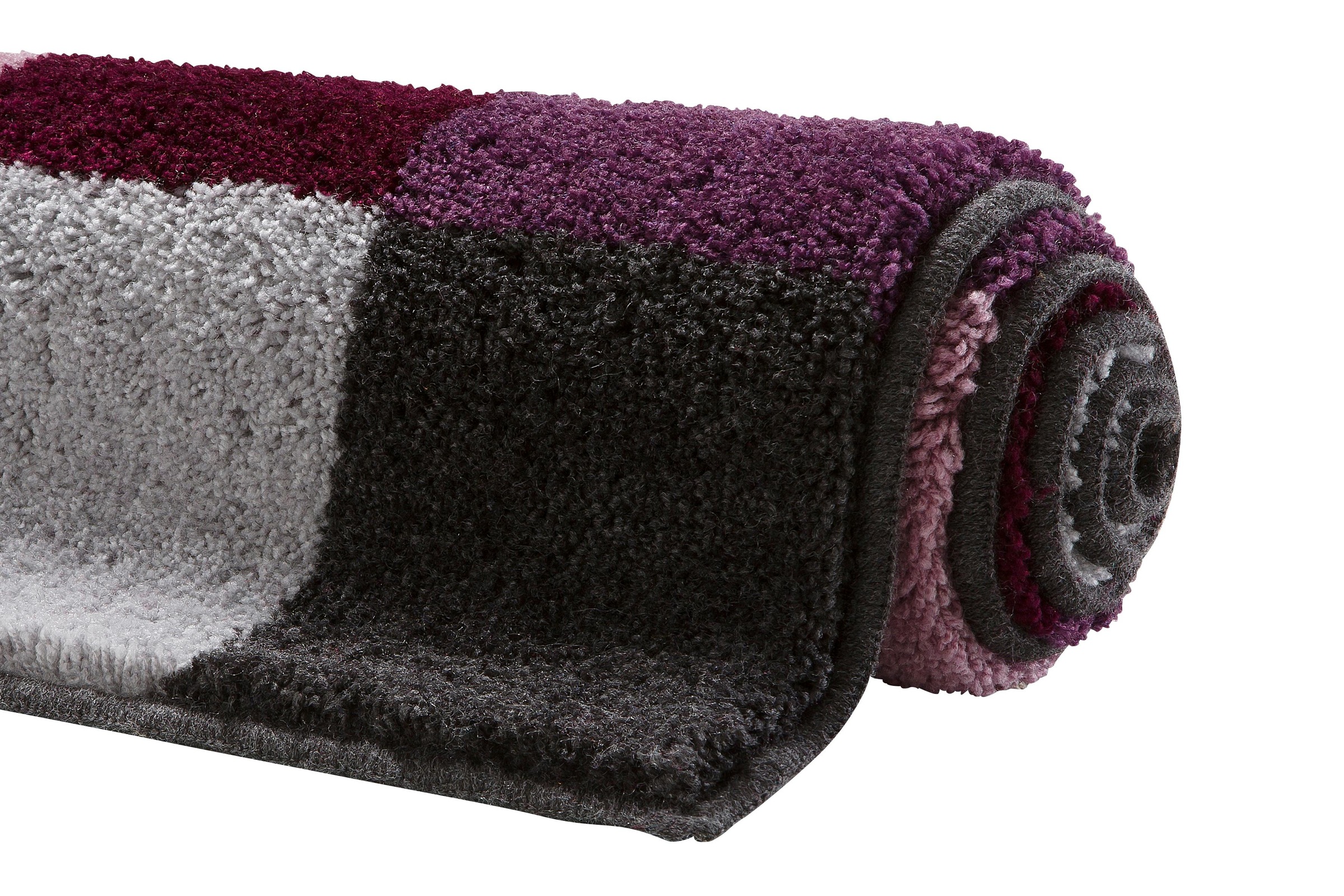 Grund Badematte »Mosaik«, rutschhemmend beschichtet, fussbodenheizungsgeeignet, angenehm weich, auch als 3 teiliges Set erhältlich, Made in Europe