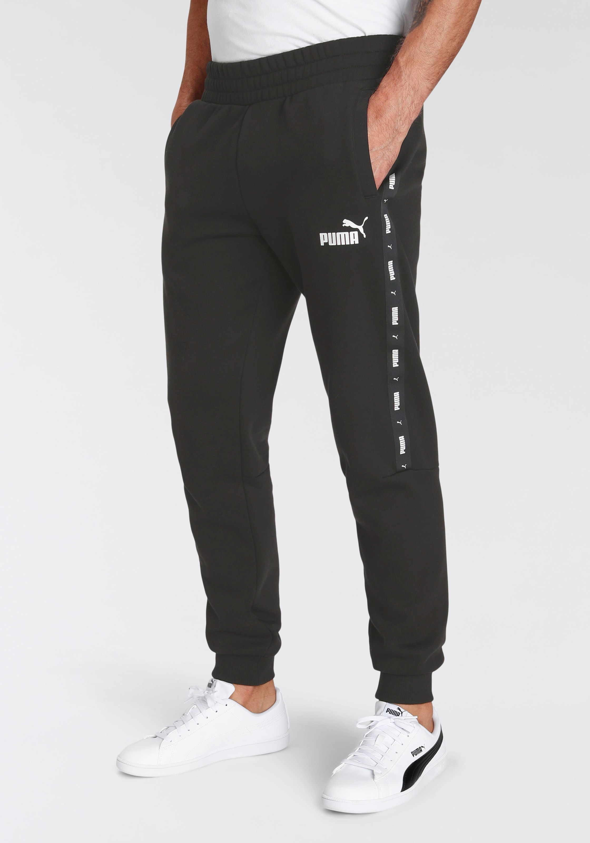 PUMA Trainingshose »ESS+ TAPE SWEATPANTS FL CL«