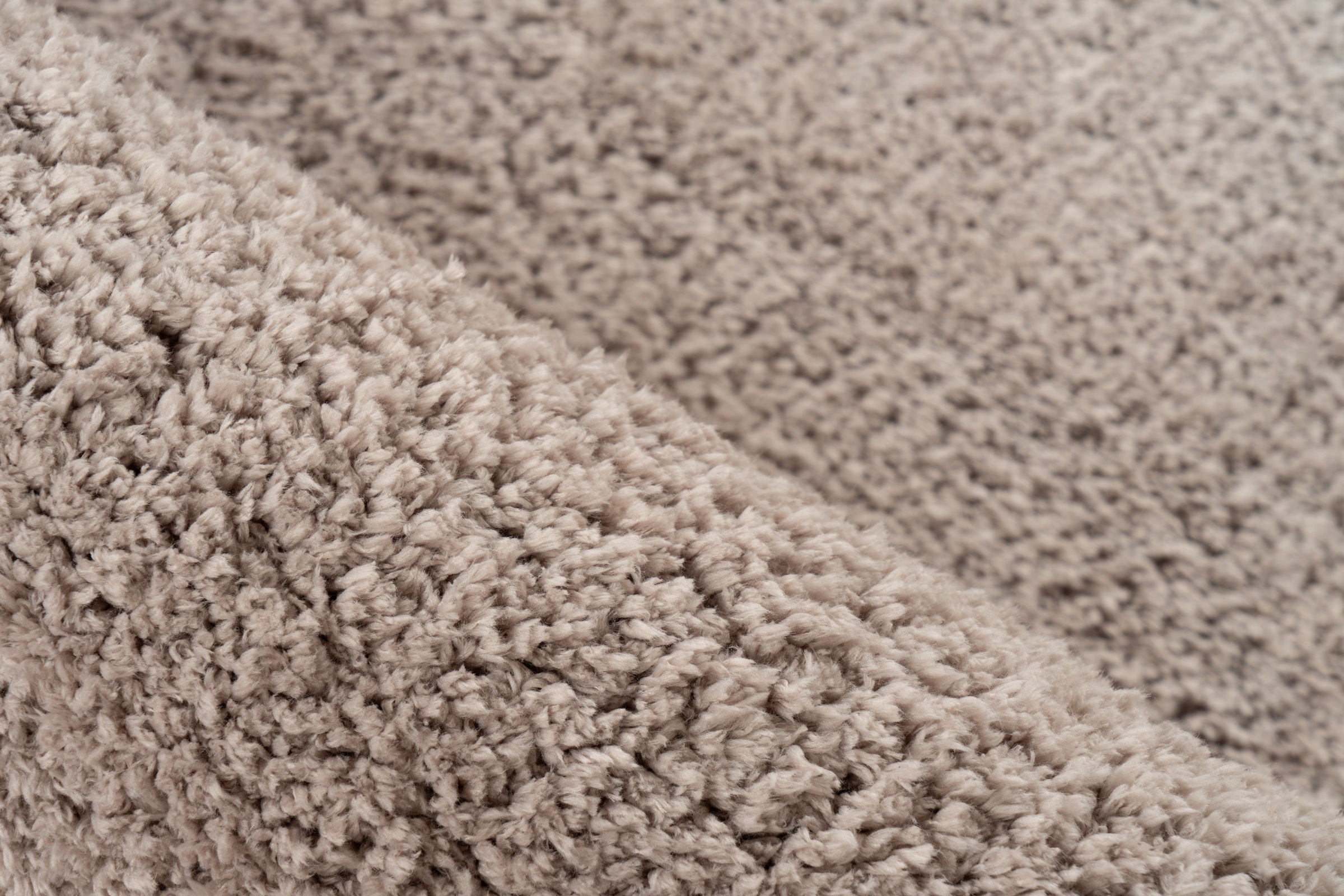 Kayoom Teppich »Tresor 525« rechteckig 30 mm Höhe Hochflor, Langflor, uni, Wohnzimmer