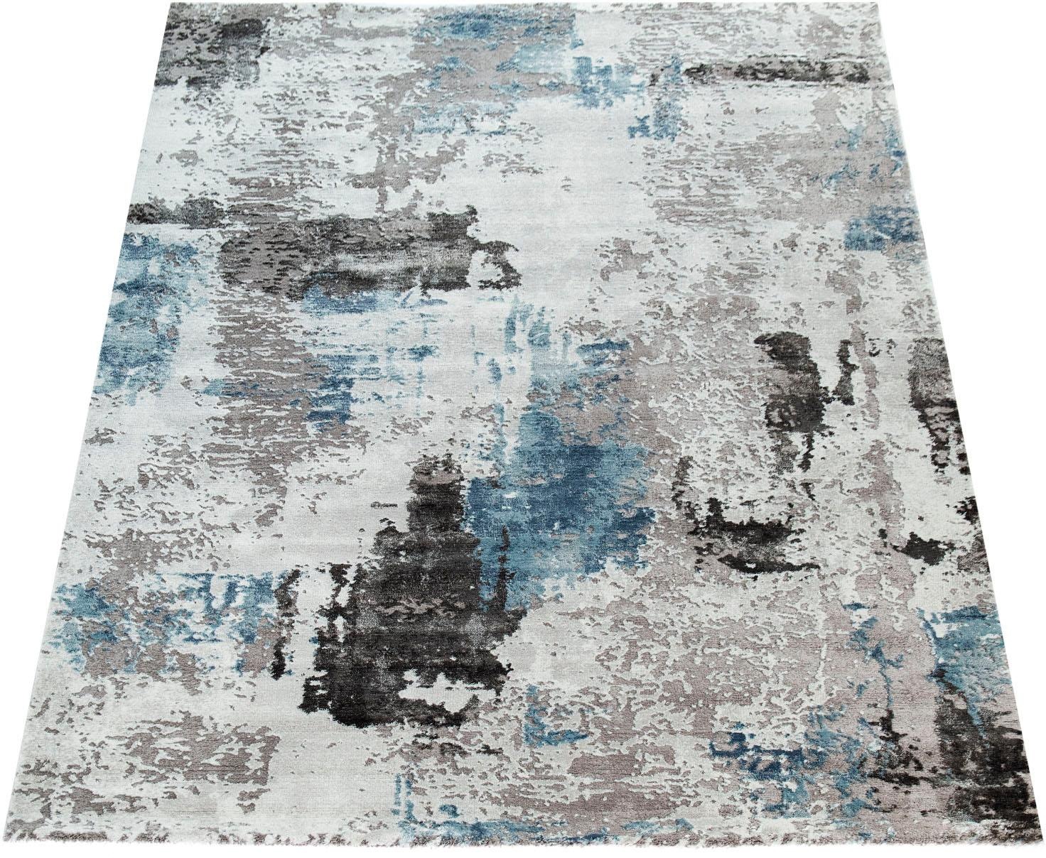 Image of Paco Home Teppich »Crayon 451«, rechteckig, 15 mm Höhe, Kurzflor mit abstraktem 3D-Design, Wohnzimmer bei Ackermann Versand Schweiz