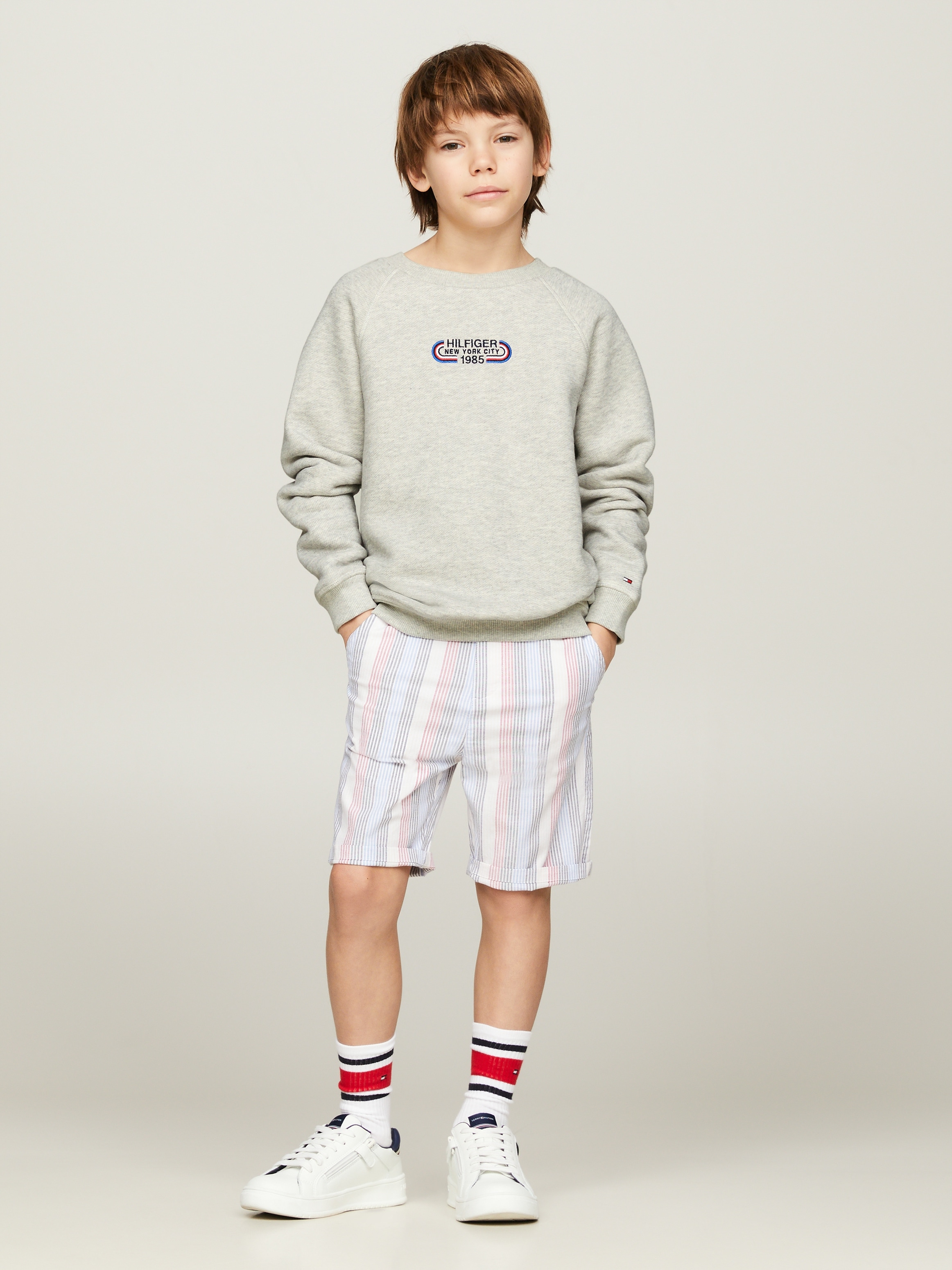 Tommy Hilfiger Sweatshirt »HILFIGER TRACK SWEATSHIRT«, Kinder bis 16 Jahre