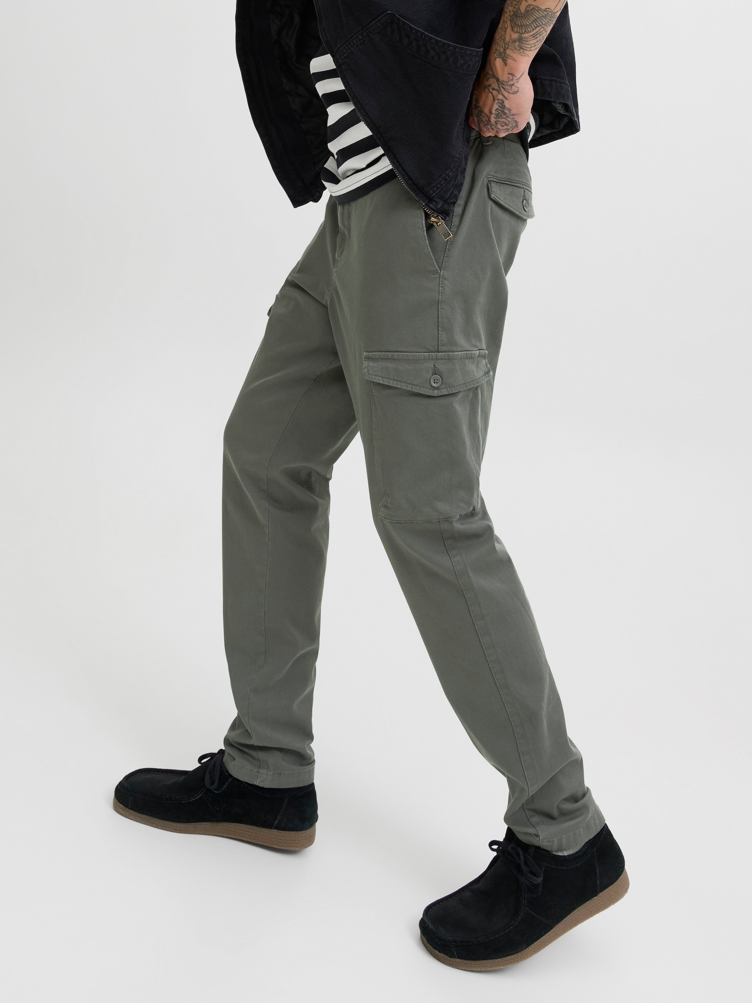 Jack & Jones Cargohose »JPSTACE ARTHUR DOBBY CARGO SN«