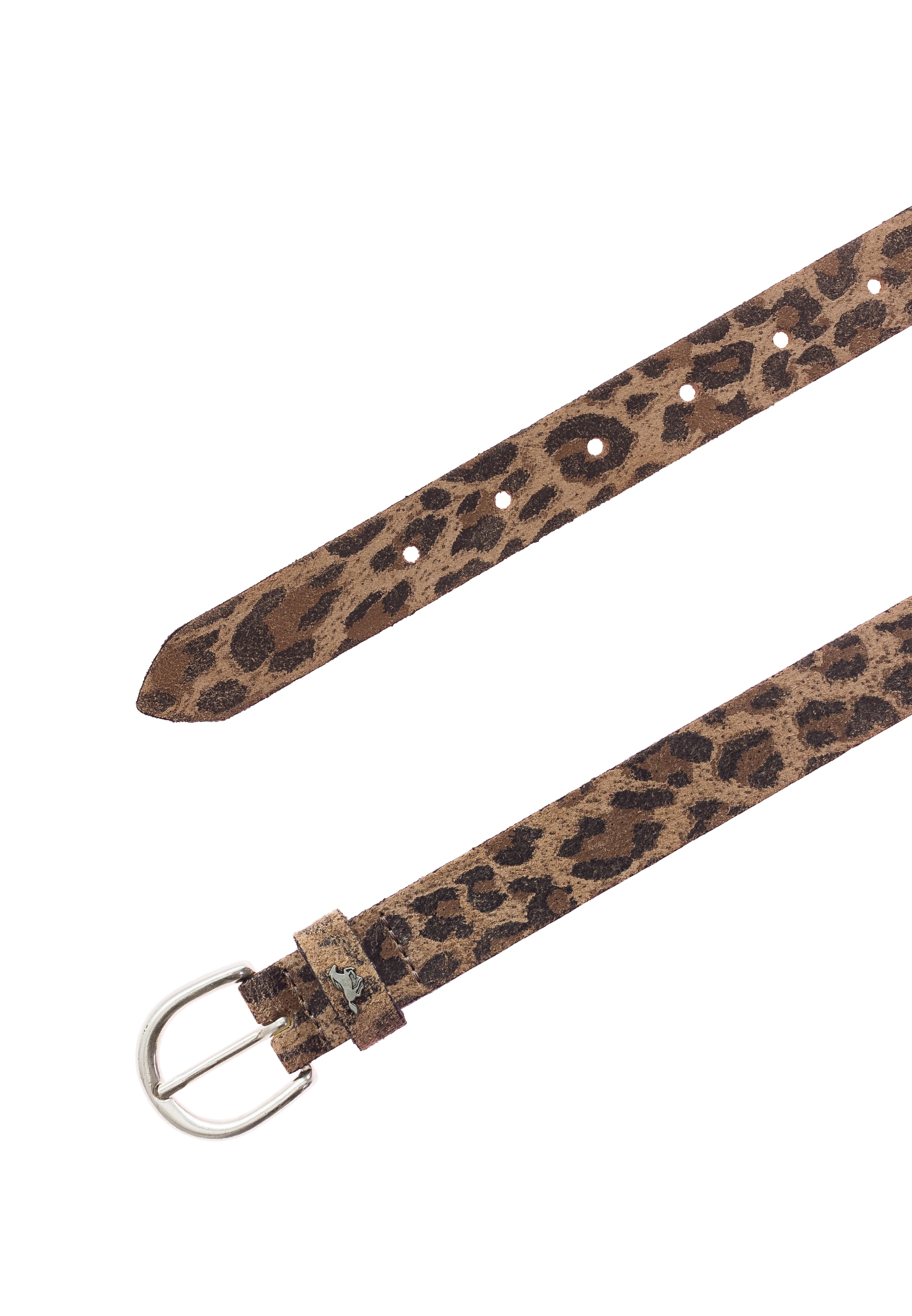 MUSTANG Ledergürtel »"Lauren"« 1 Stk. mit Animal-Print, 2,5 cm breit, Made in Metzingen