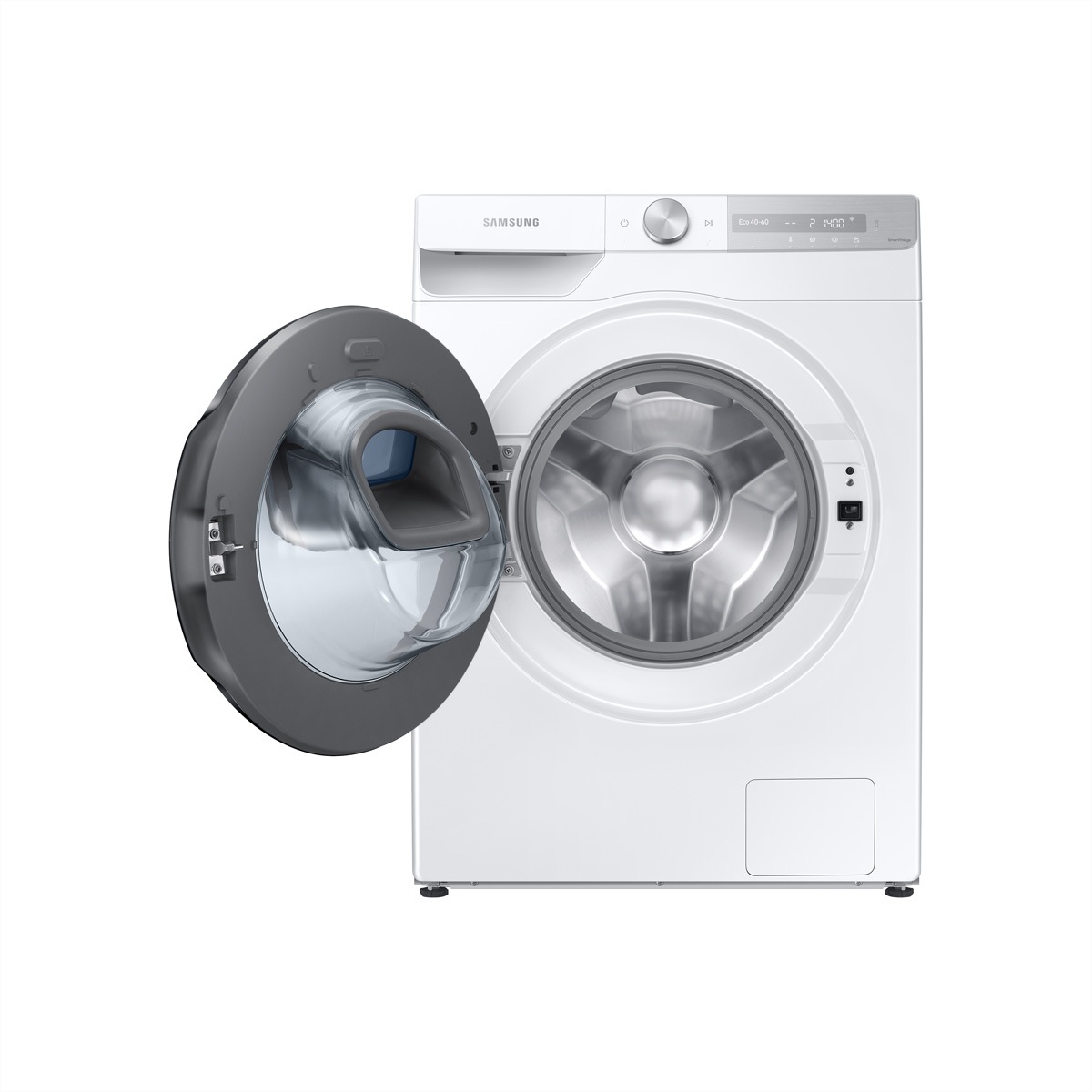 Samsung Waschtrockner »Samsung Waschtrockner WD7500, 8kg + 5kg, WD80T754ABH/S5, Tint Door (Black Deco)«