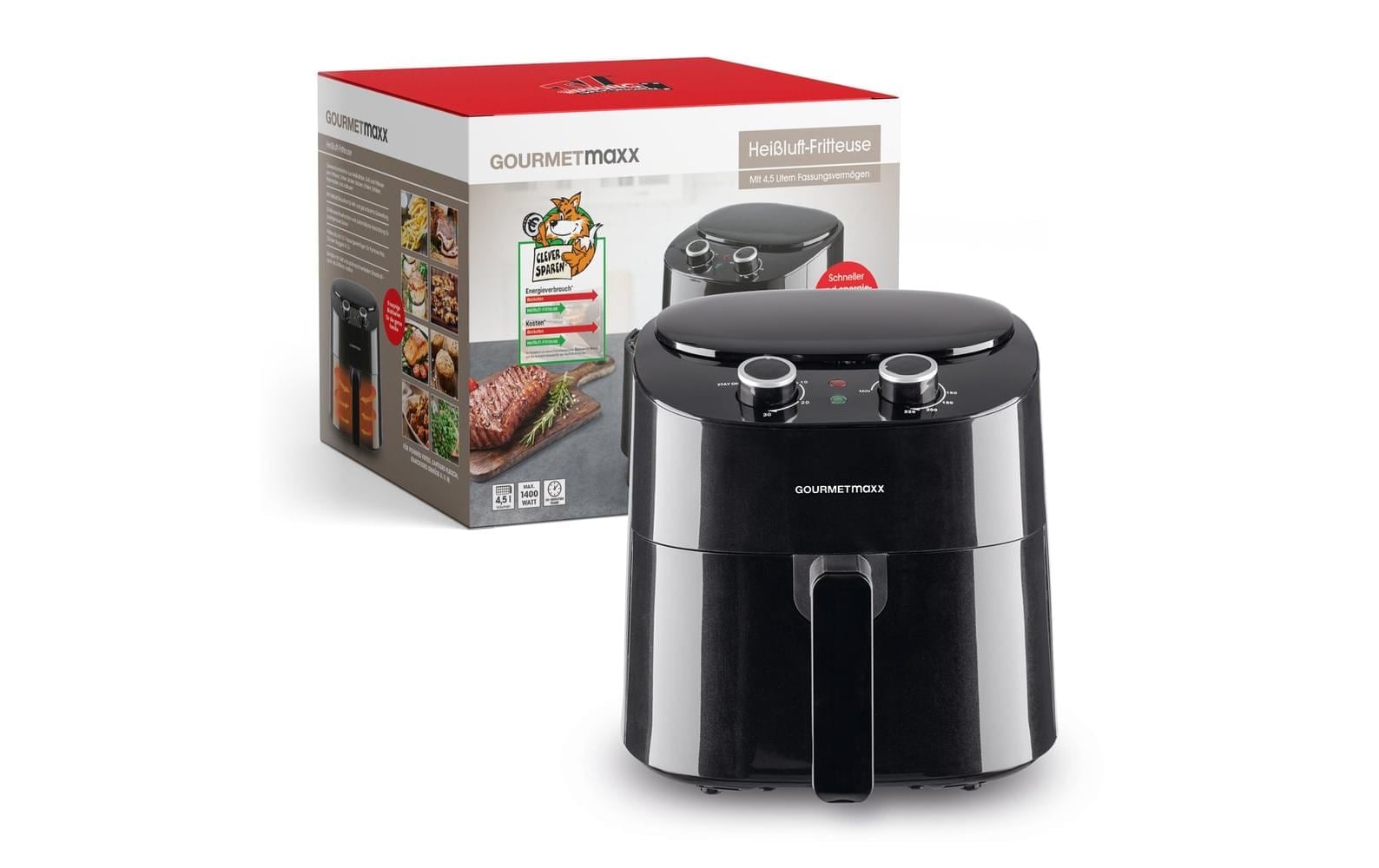 GOURMETmaxx Heissluftfritteuse »4,5 l«
