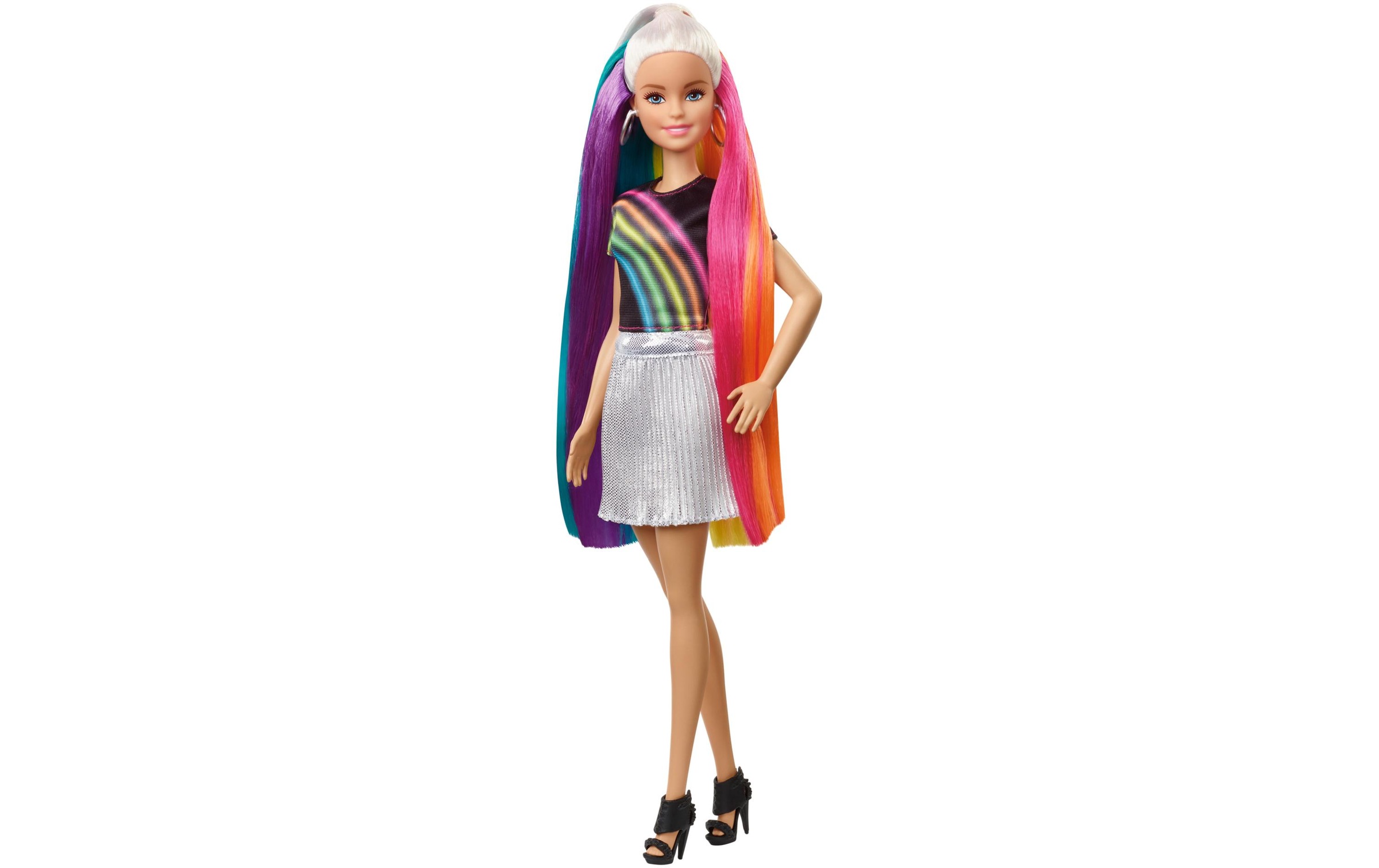 Image of Barbie Spielfigur »Regenbogen-Glitzerhaar« bei Ackermann Versand Schweiz