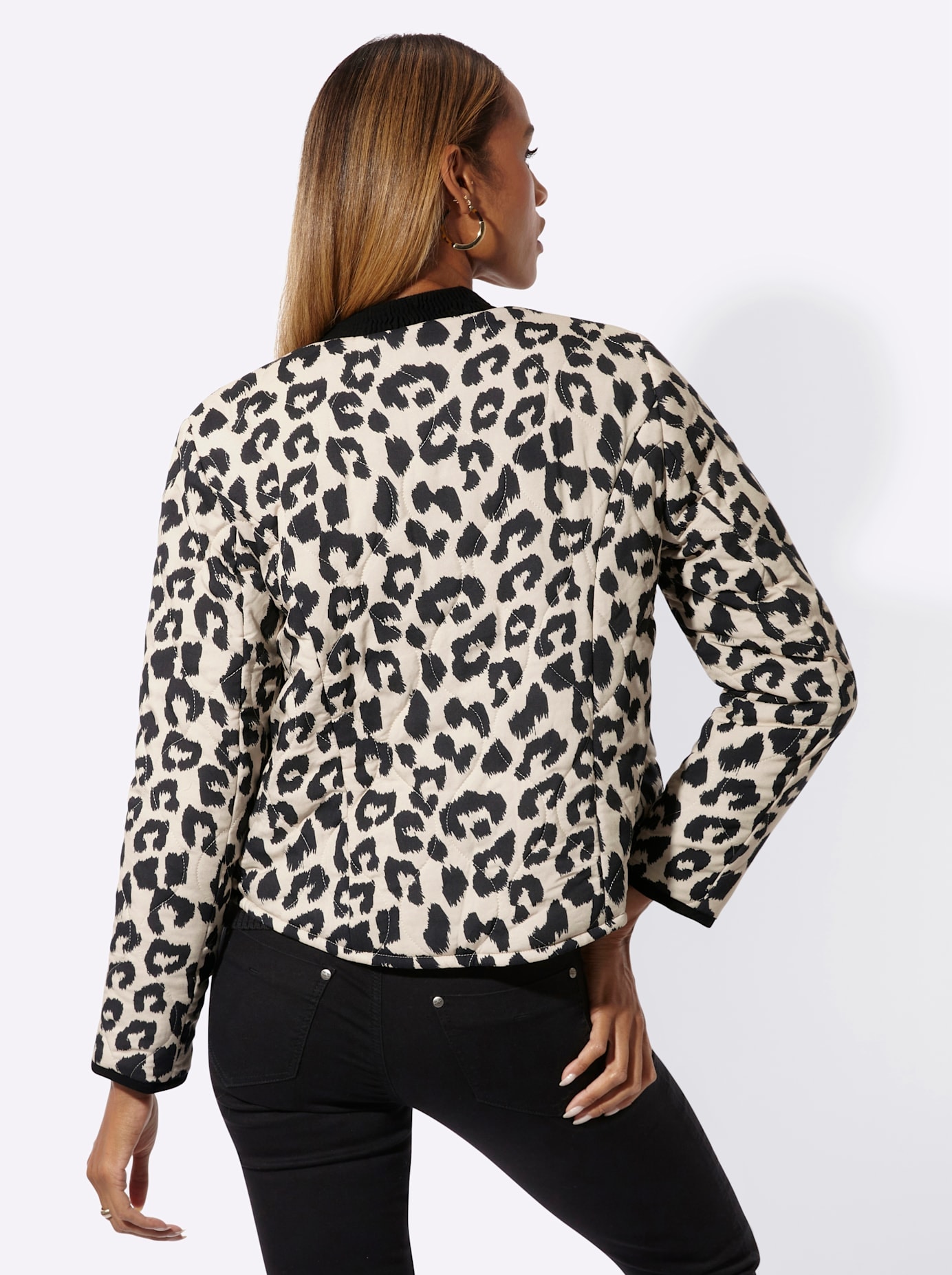 creation L Veste longue sans capuche