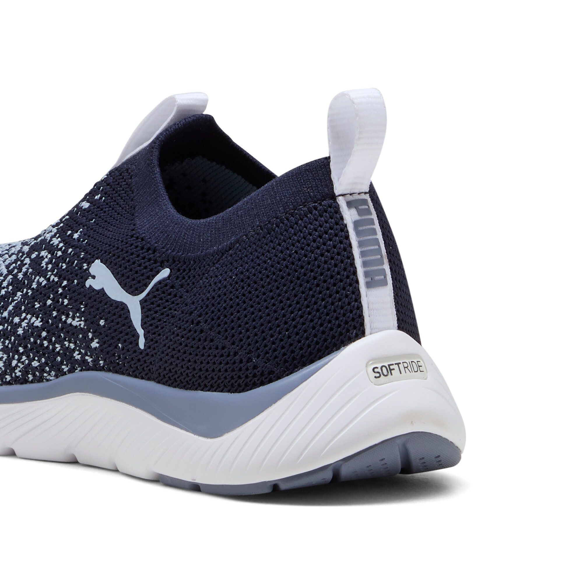 PUMA Slip-On Sneaker »SOFTRIDE REMI SLIP-ON KNIT WN'S«  für Sport, mit SOFTFOAM+ Dämpfung, aus gestricktem Textil