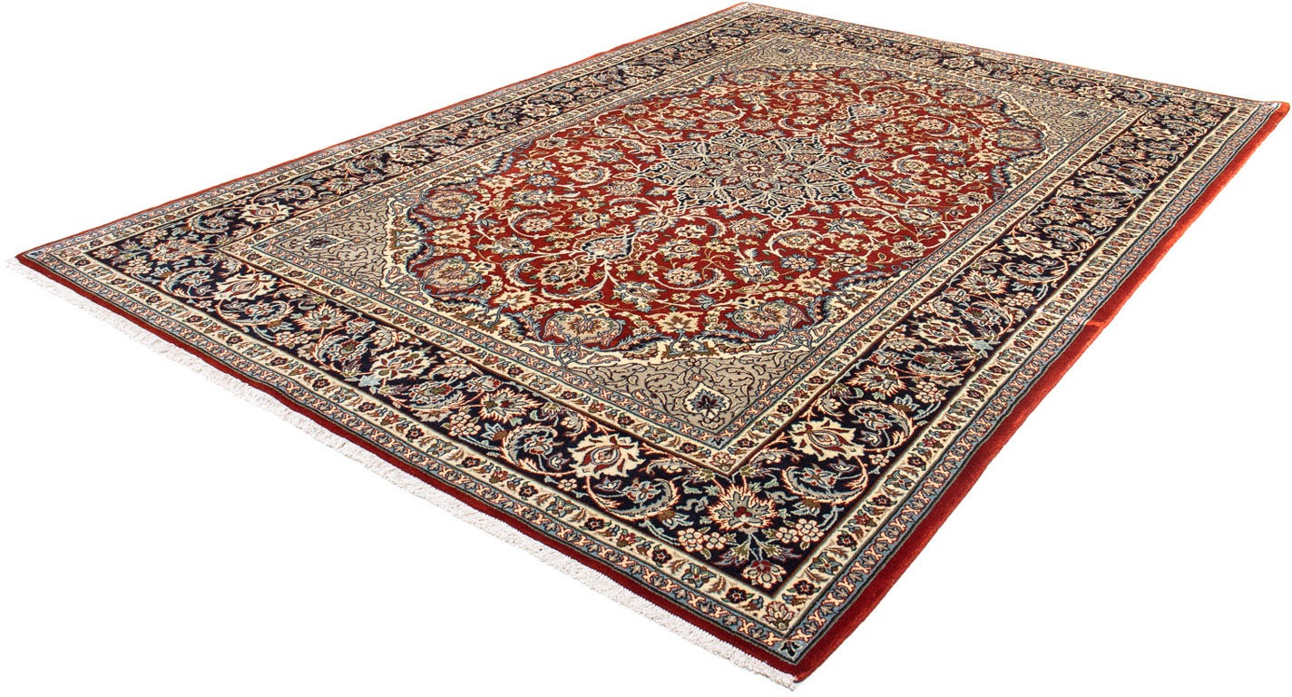 Image of morgenland Orientteppich »Perser - Royal - 300 x 207 cm - dunkelrot«, rechteckig, 10 mm Höhe, Wohnzimmer, Handgeknüpft, Einzelstück mit Zertifikat bei Ackermann Versand Schweiz