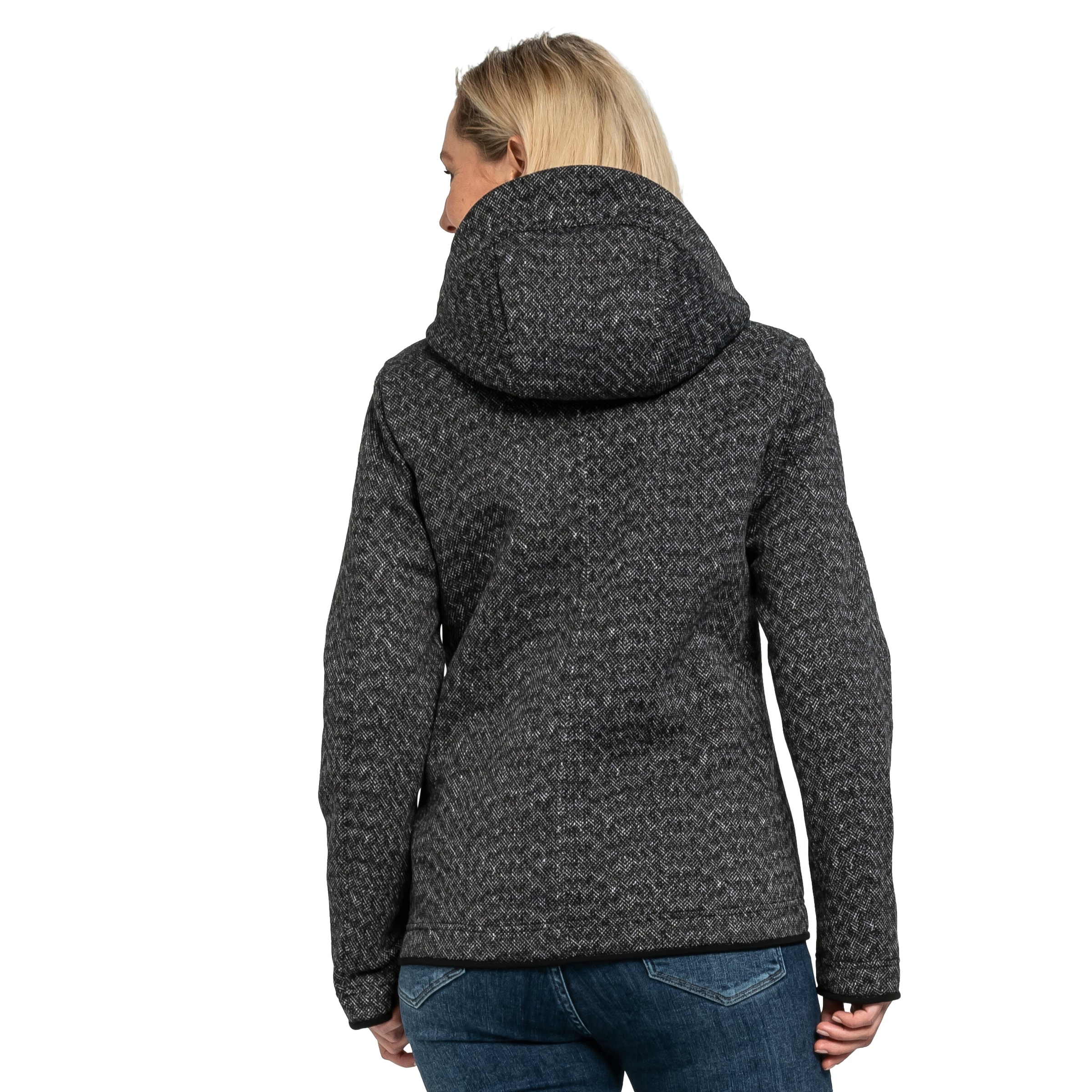 Schöffel Fleecejacke »Fleece Hoody Aurora L«, mit Kapuze