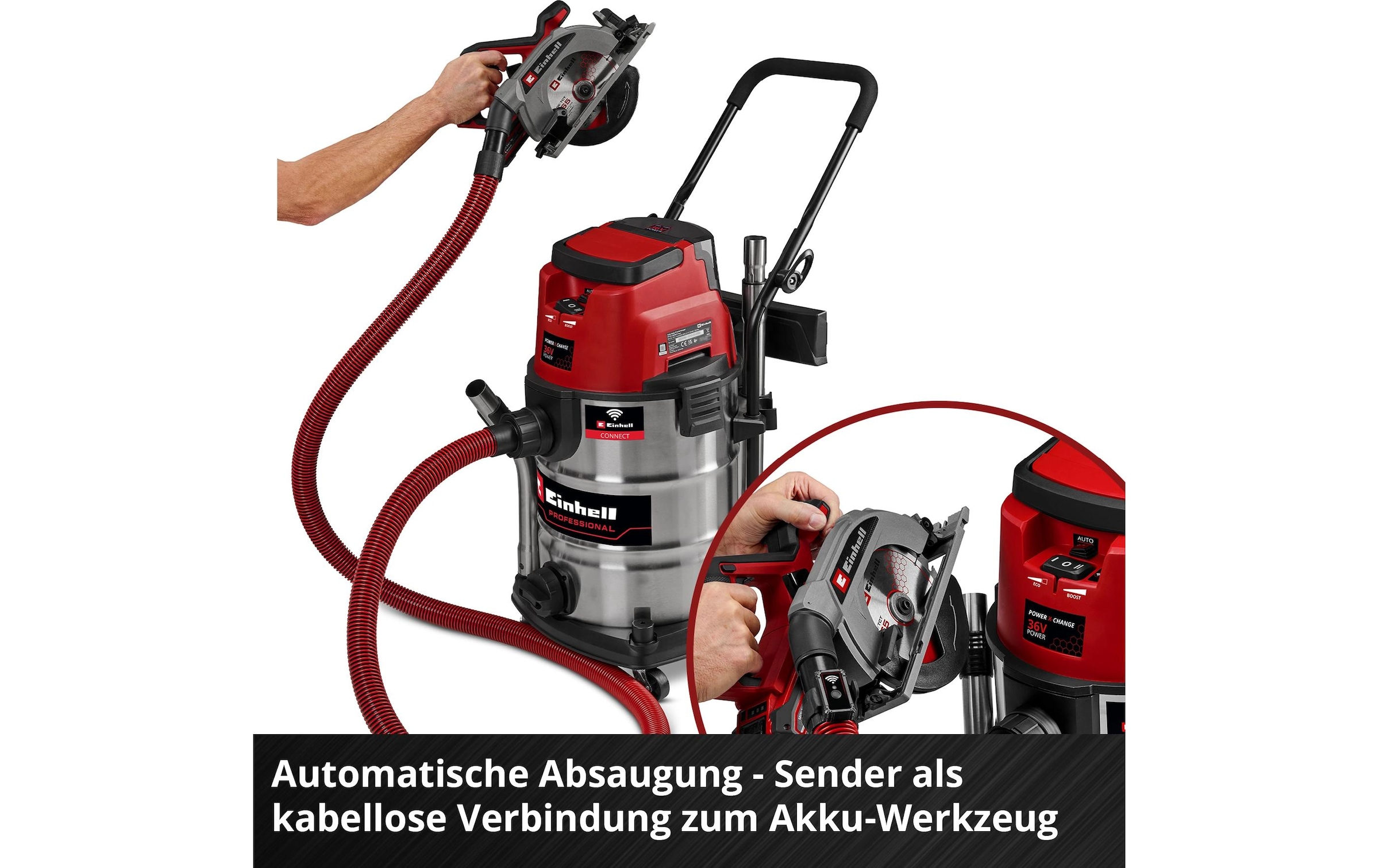 Einhell Nass-Trocken-Akkusauger »TP-VC 36/30 S Auto Solo«