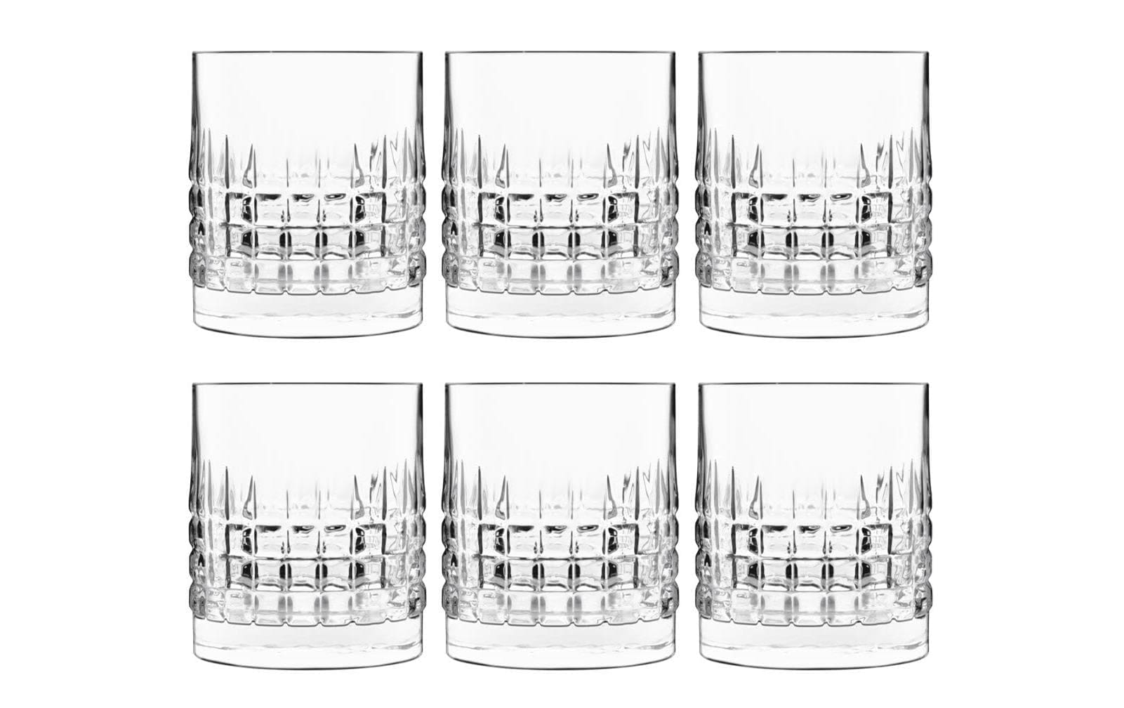 Whiskyglas "Luigi Bormioli Mixology Charme 38 cl, 6 Stück"