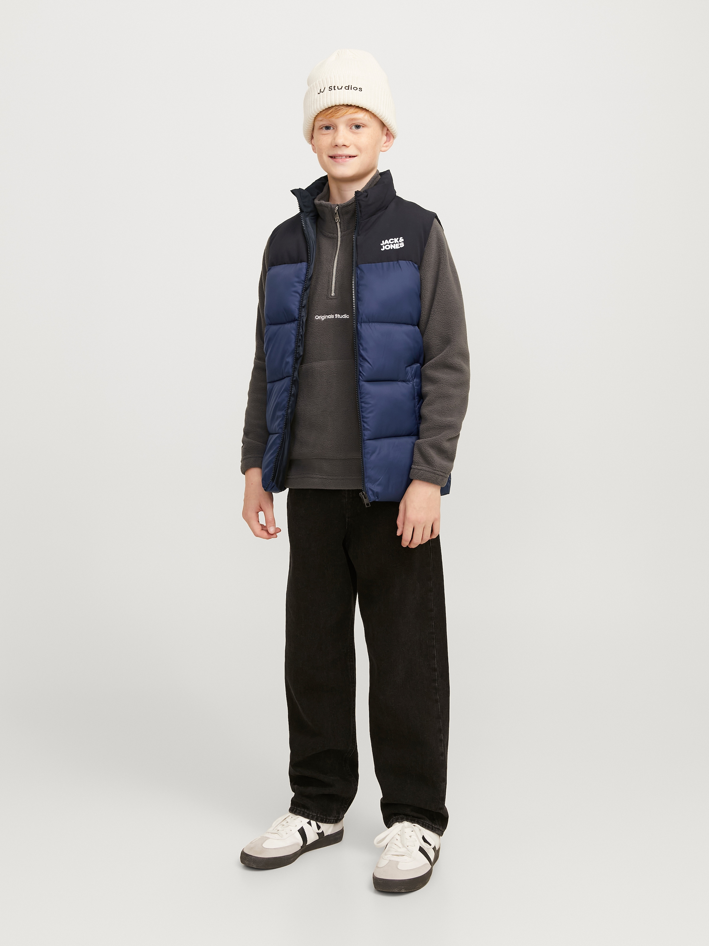 Jack & Jones Junior Kurzweste »JJETOBY BODYWARMER COLLAR«
