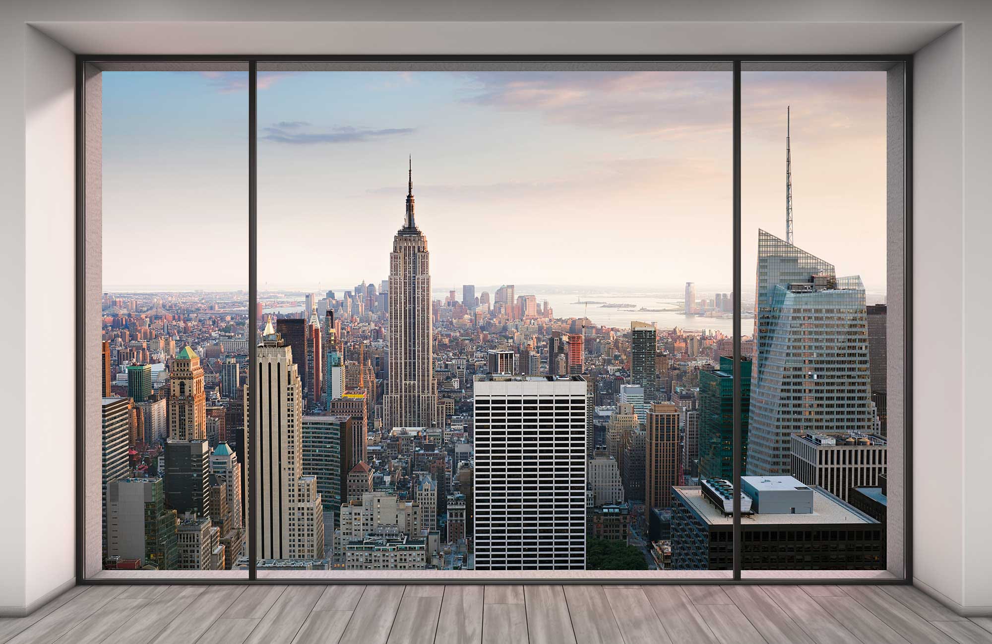 Image of Komar Vliestapete "Digitaldruck Vlies - Penthouse - Grösse 400 x 260 cm" bedruckt glatt Wohnzimmer, Schlafzimmer