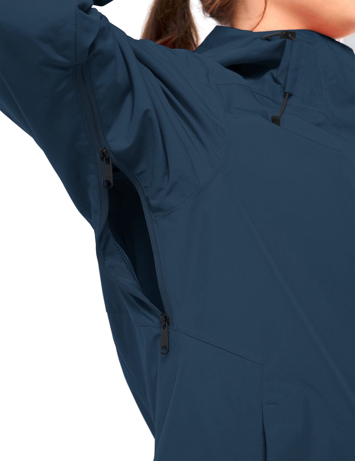 VAUDE Regenjacke »WOMEN'S STRATHCONA JACKET« für Sport- und Outdoor, atmungsaktiv, wasserdicht, winddicht