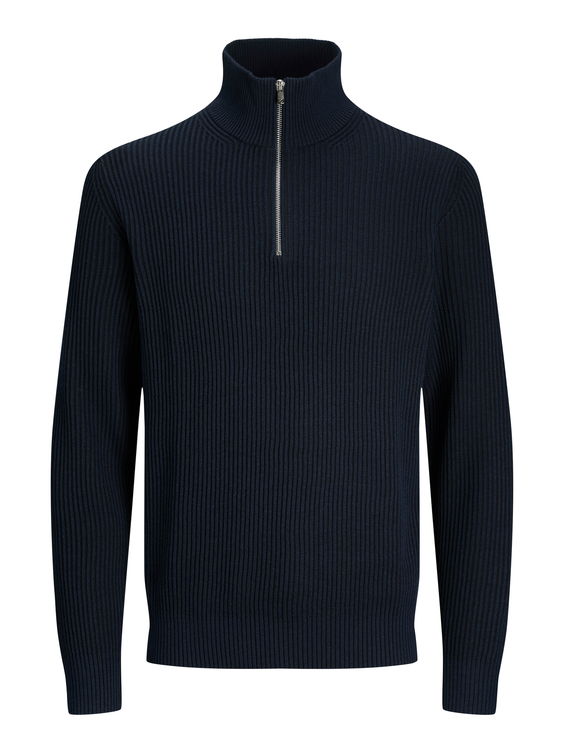 Image of Jack & Jones PlusSize Troyer "JPRBLALIAM KNIT HALF ZIP BF PLS"
