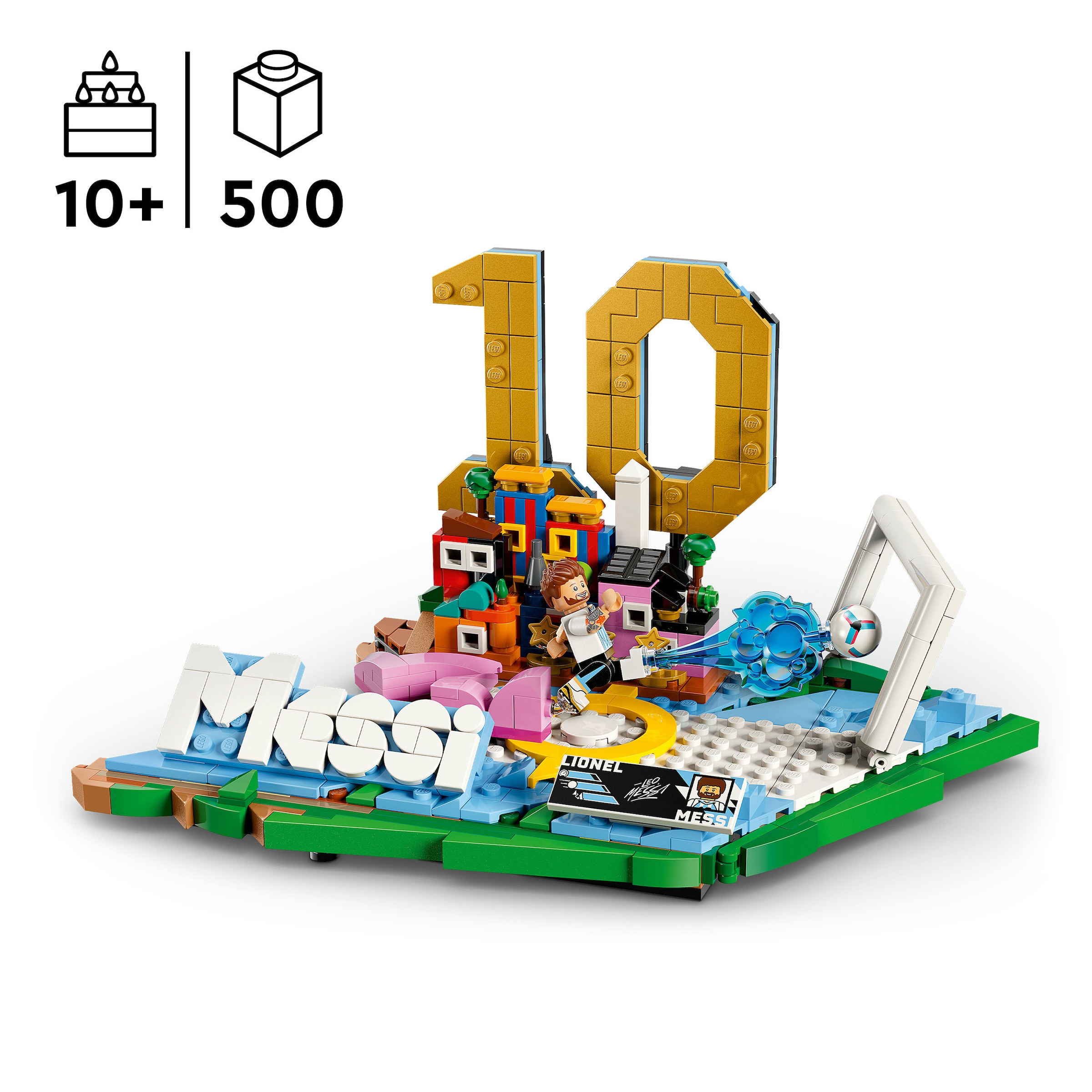 LEGO® Pions de construction »Lionel Messi – Fussball-Highlights (43011), LEGO Editions Football«