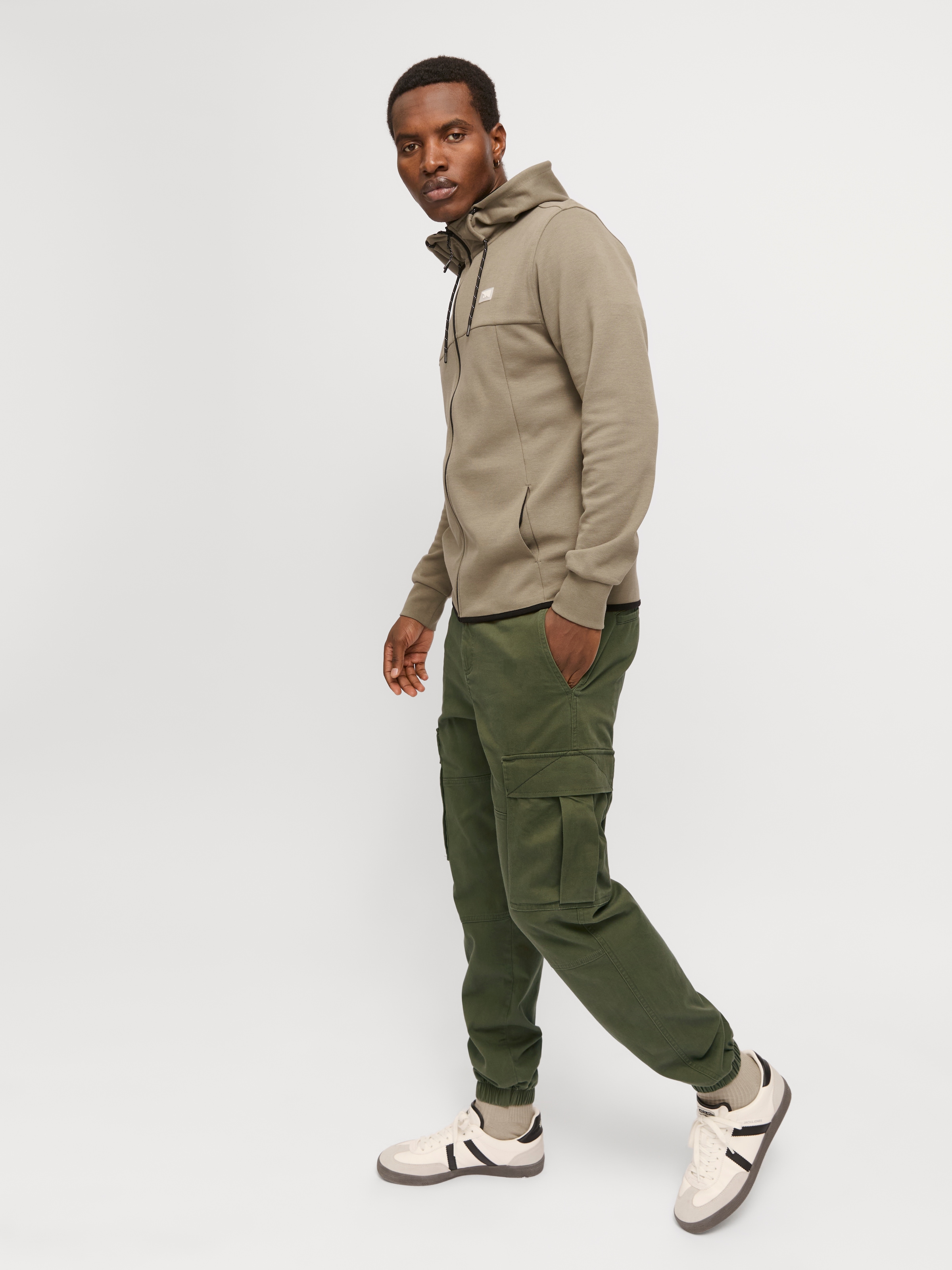 Jack & Jones Cargohose »JPSTKANE JJJONNIE CUFFED CARGO«