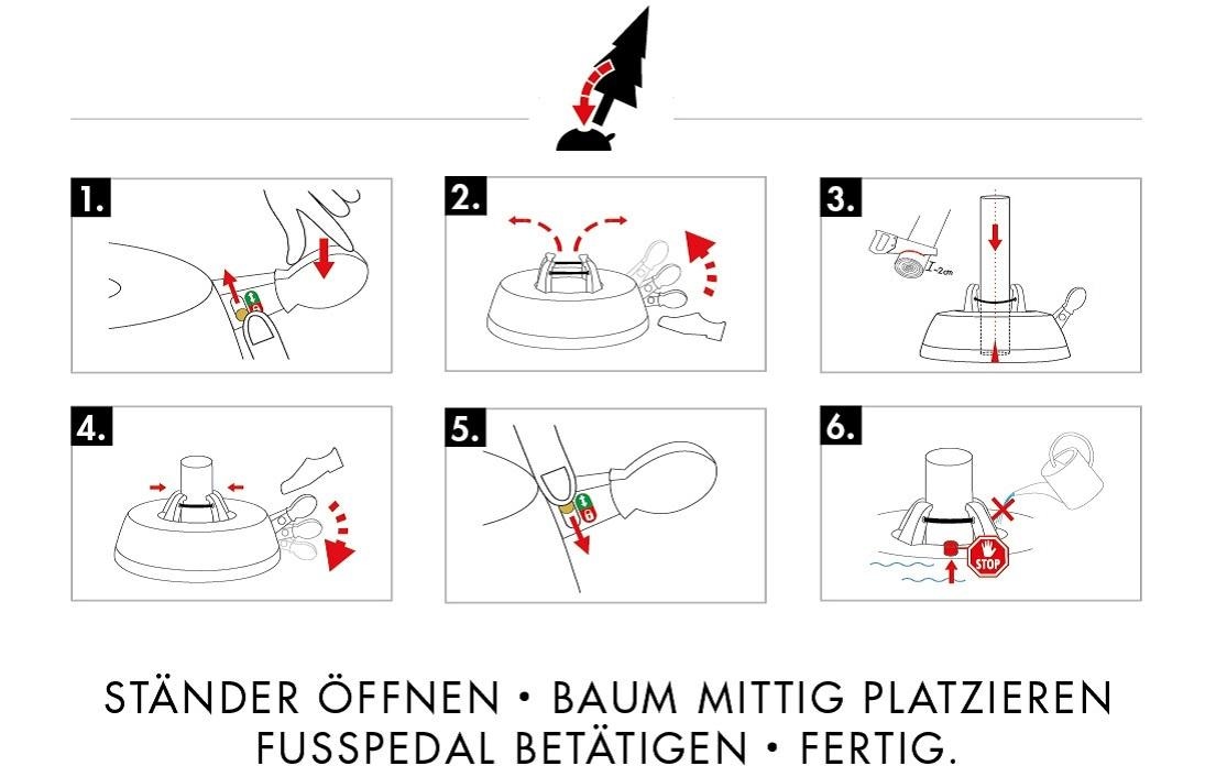 Krinner Christbaumständer »Green Line S«