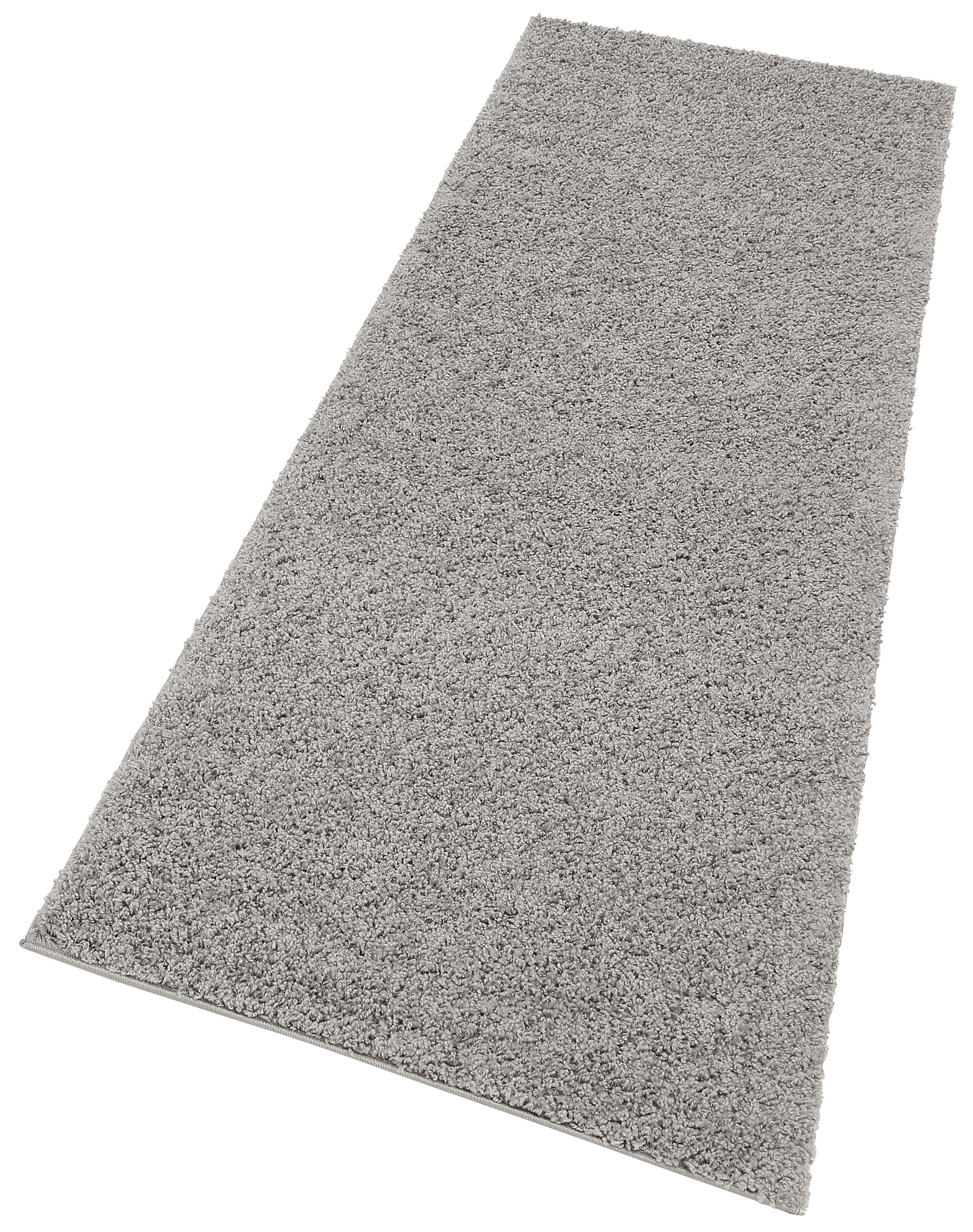 Image of my home Hochflor-Läufer »Bodrum«, rechteckig, 30 mm Höhe, Teppichläufer, weicher Flor, einfarbiger Läufer, idealer Teppich für Wohnzimmer, Schlafzimmer, Flur, Diele bei Ackermann Versand Schweiz