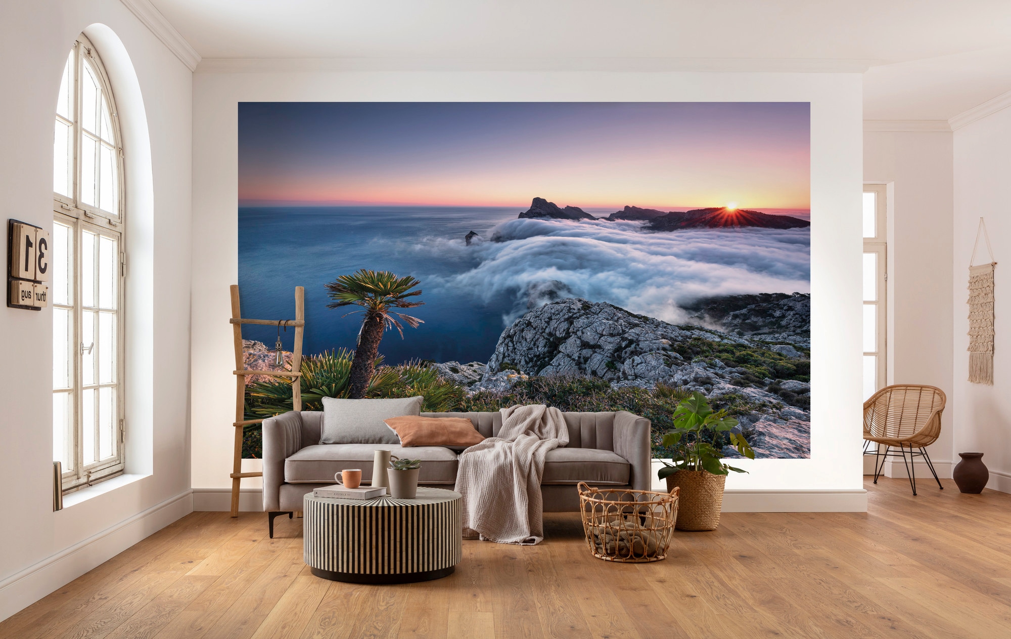 Komar Vliestapete »Digitaldruck Vlies -  Island Paradise - Grösse 450 x 280 cm« bedruckt glatt Wohnzimmer, Schlafzimmer