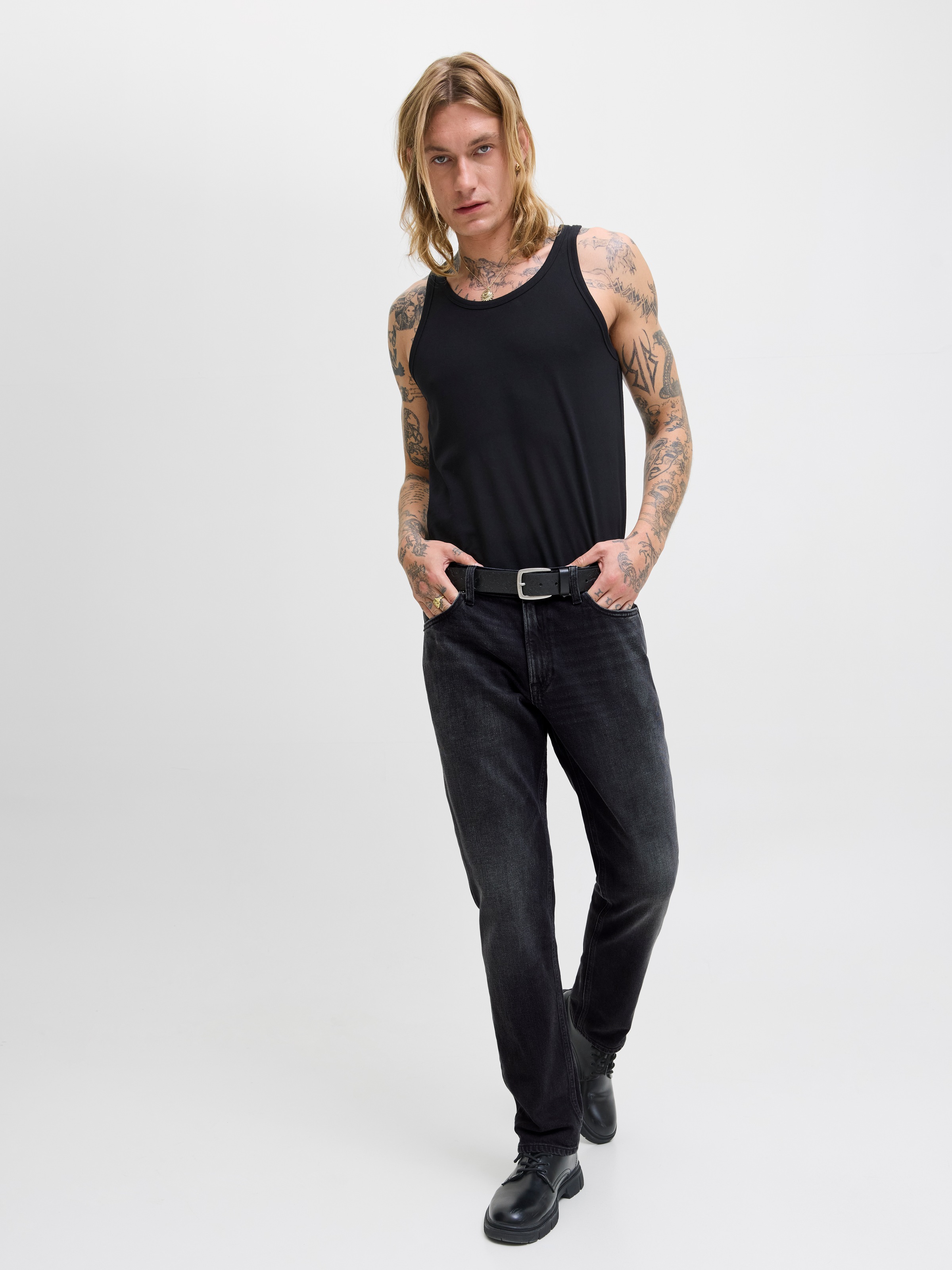 Jack & Jones Regular-fit-Jeans »JJICLARK JJORIGINAL AM NOOS«