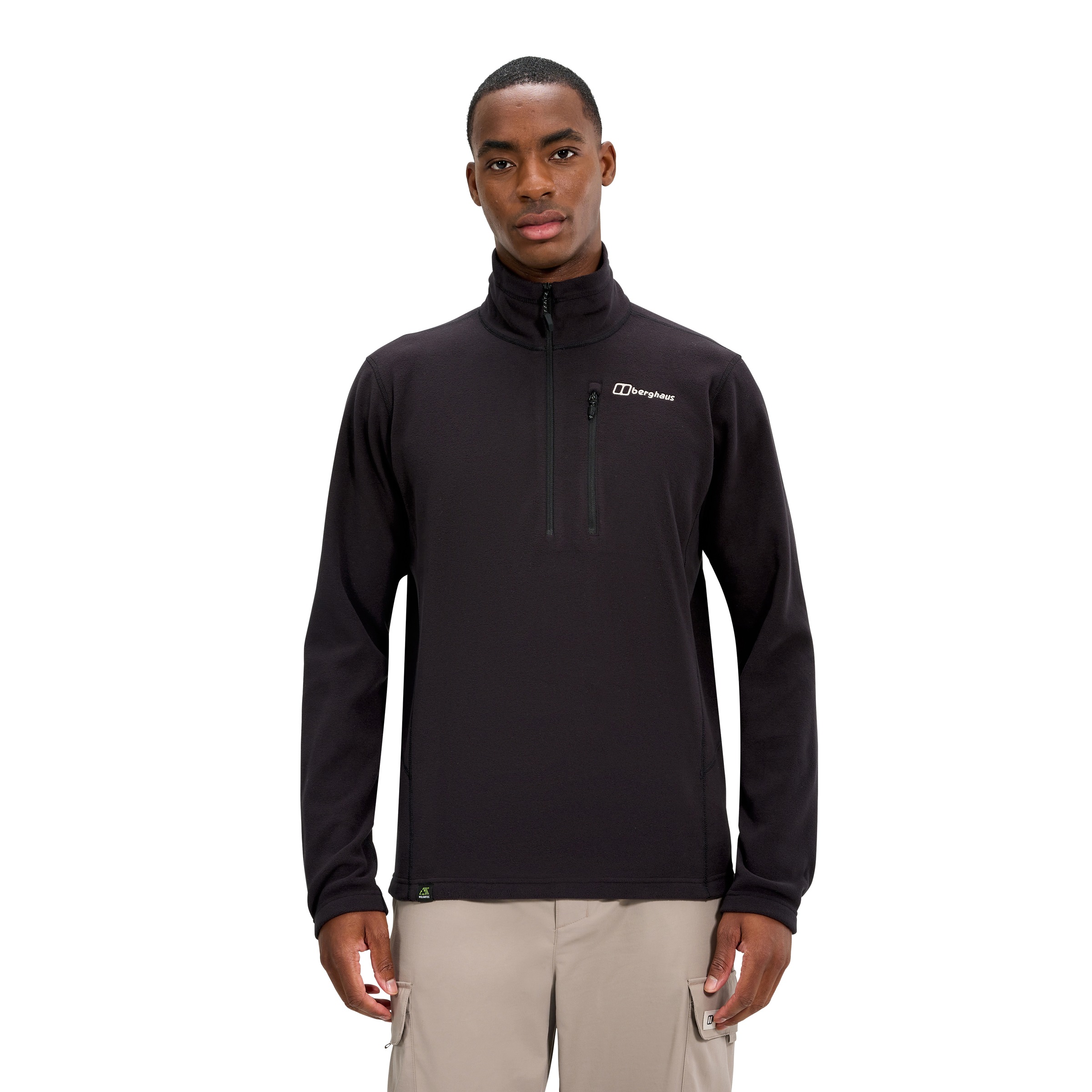 Image of Berghaus Strickfleece-Pullover mit Half-Zip, aus Strickfleece, auch in grossen Grössen