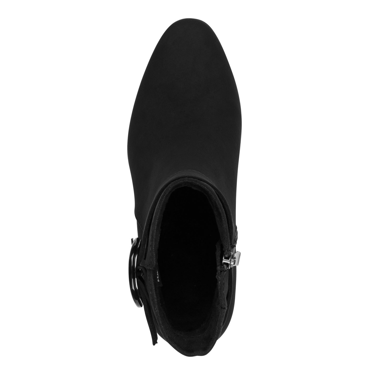 MARCO TOZZI Bottines  talon bloc, chaussure de soirée, chaussure de fête avec boucle décorative