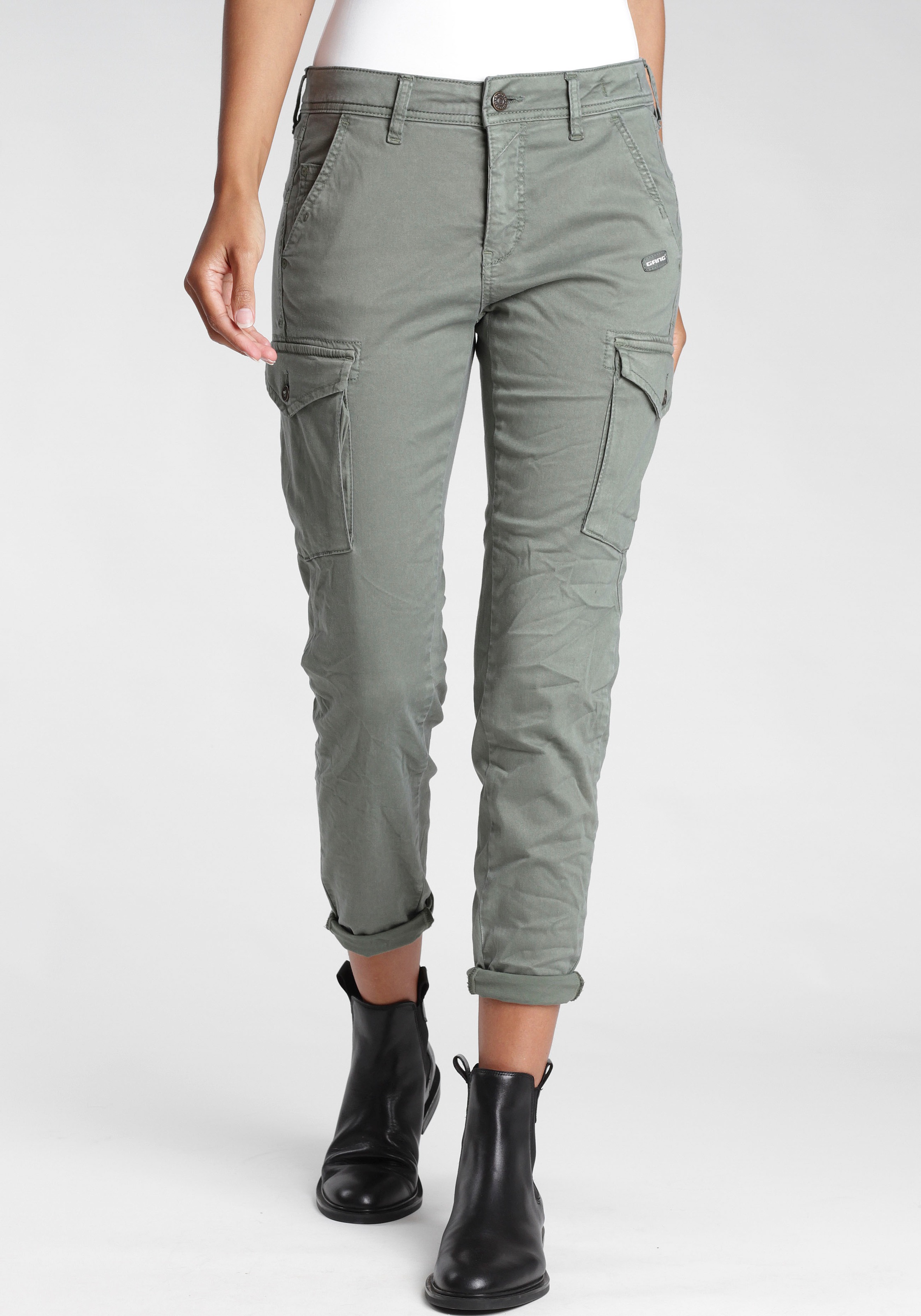 Image of GANG Cargohose »Amelie«, mit aufgesetzten Cargotaschen bei Ackermann Versand Schweiz