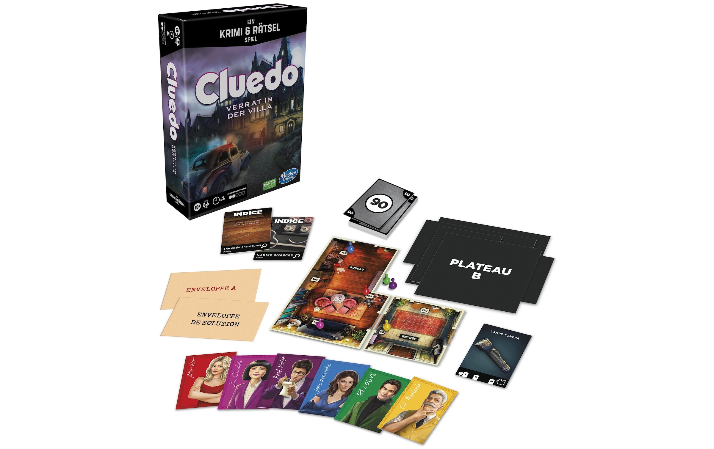 Hasbro Spiel »CLUE ESCAPE«