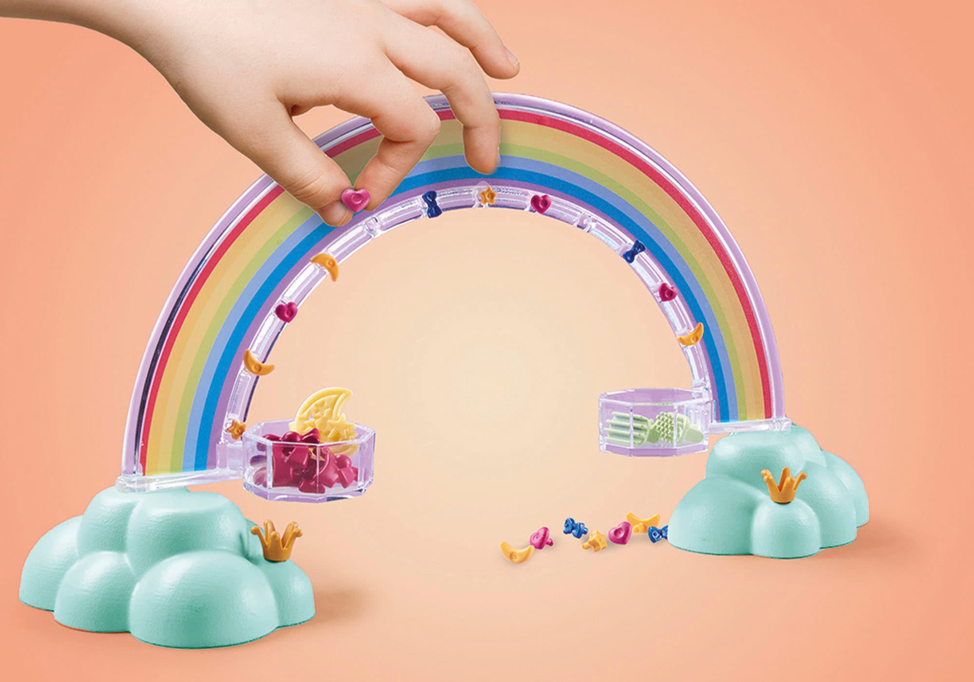 Playmobil® Konstruktions-Spielset »Himmlischer Pegasus mit Regenbogen (71361), Princess Magic«, (85 St.), Made in Europe