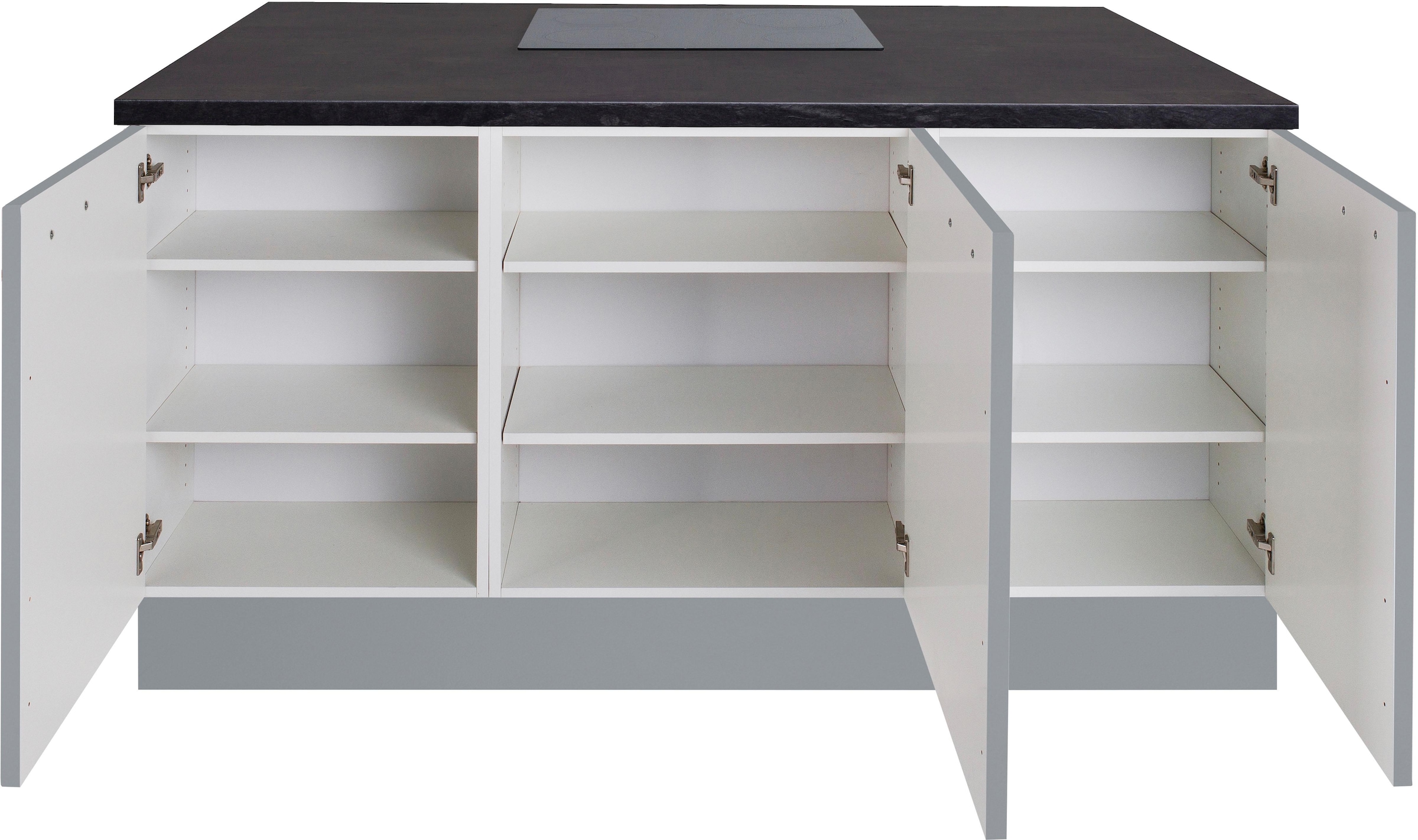 KOCHSTATION Kücheninsel »KS-Cara«, Vollauszüge und Soft-Close-Funktion, Stellbreite 160 x 95 cm