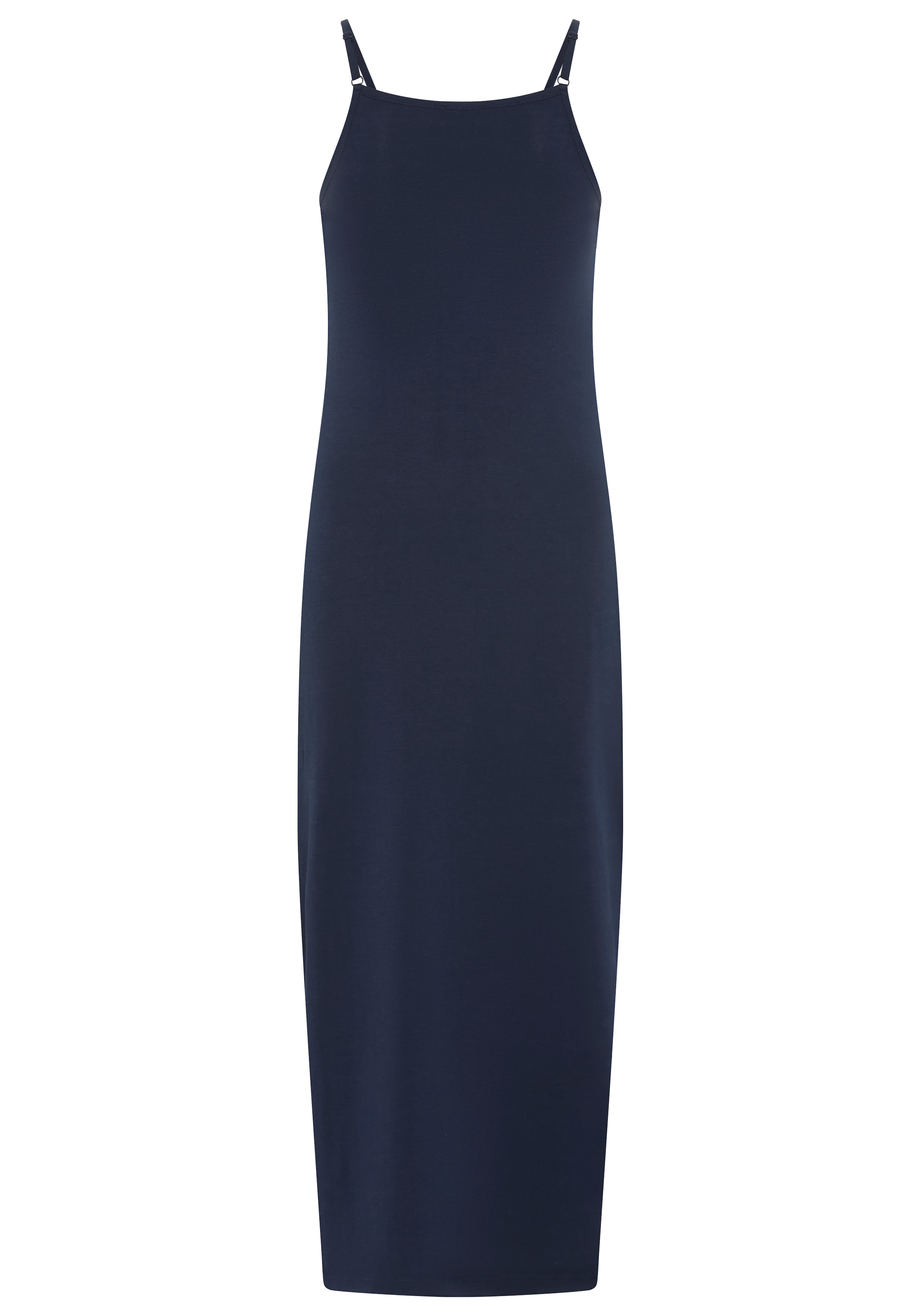 AJC Robe d'été Sans poches aus Single Jersey, mit verstellbaren Spaghettiträgern