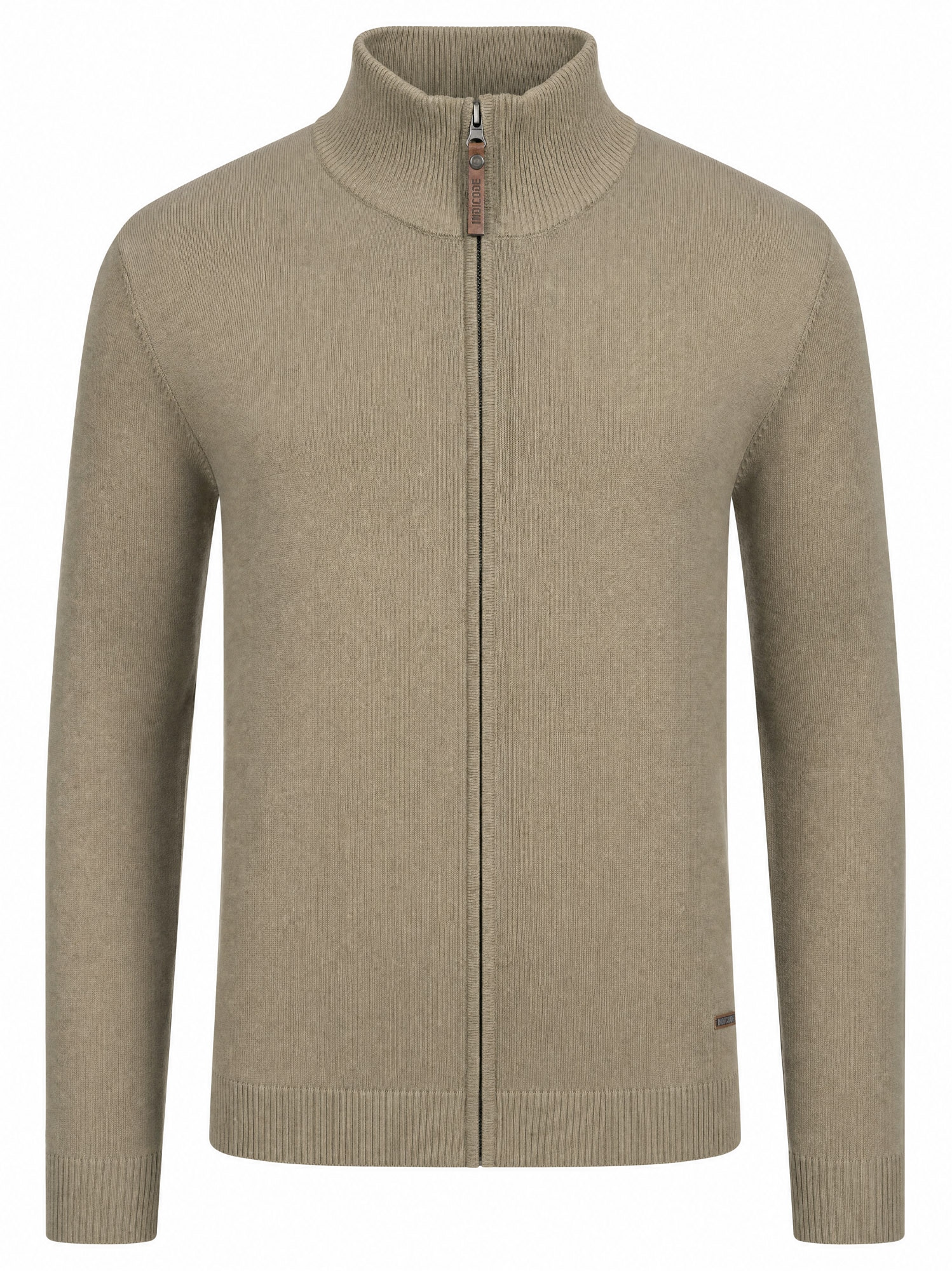 Indicode Veste en tricot »INArkmill cardigan« coton, coupe régulière