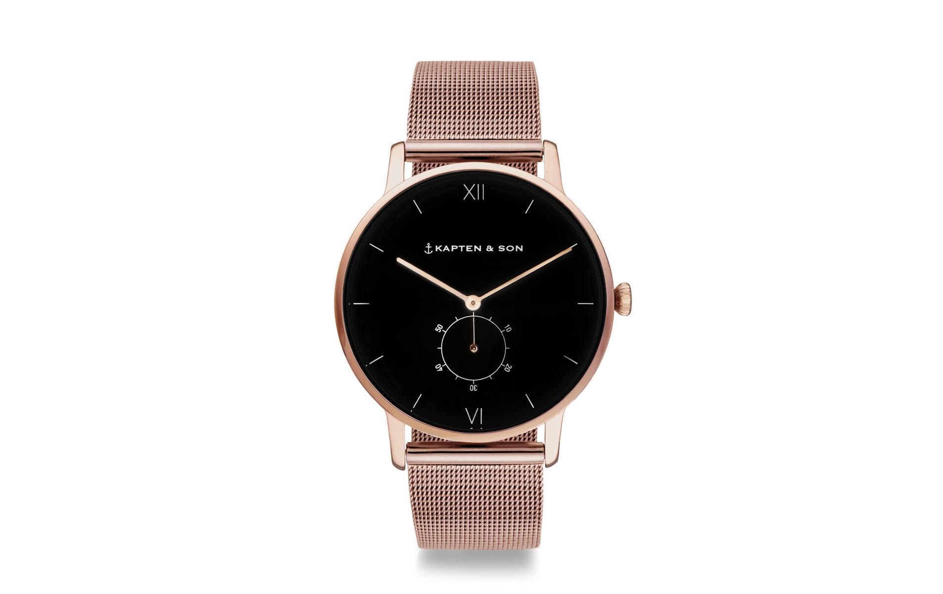 Image of Kapten & Son Quarzuhr »Heritage Black Mesh« bei Ackermann Versand Schweiz