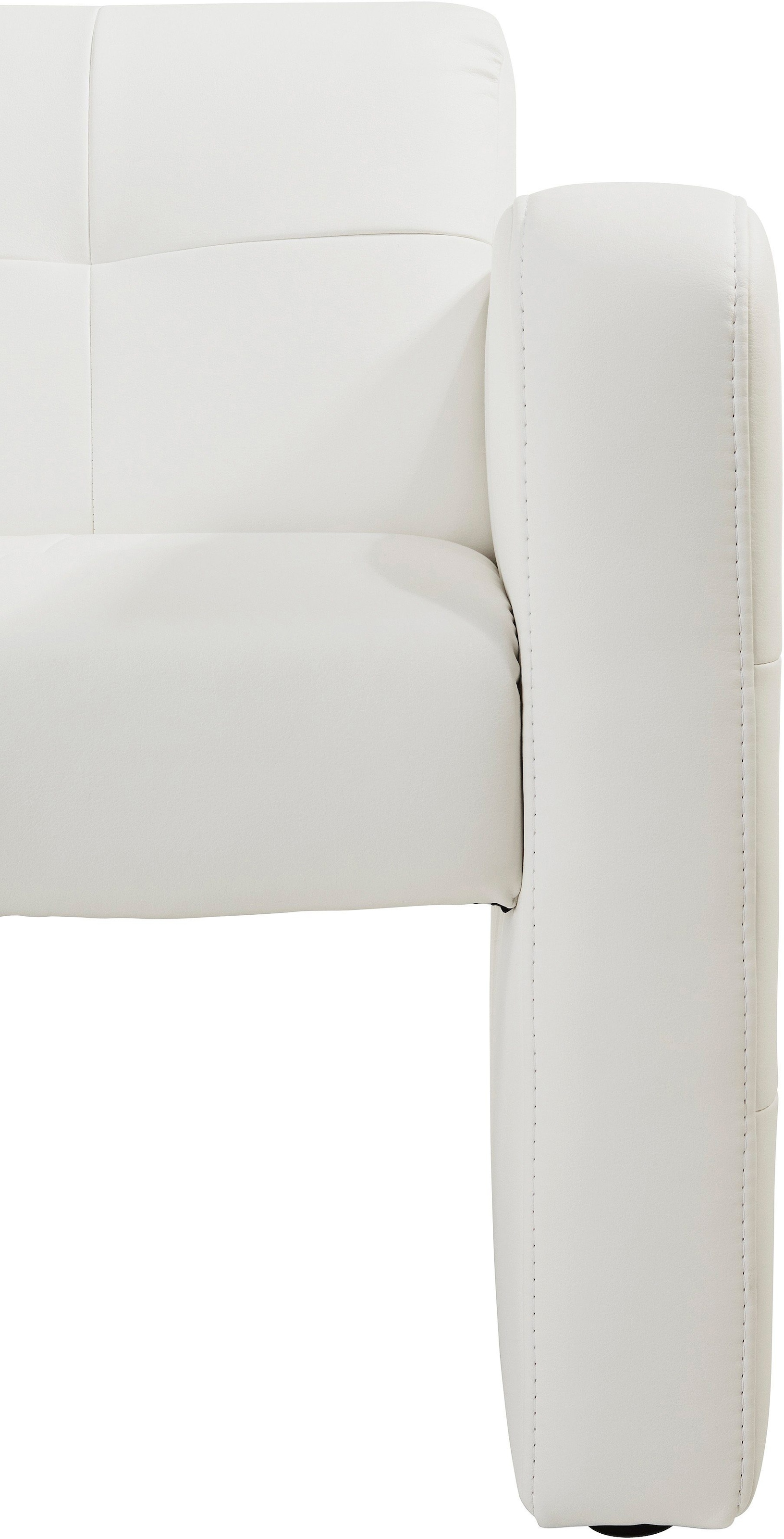 exxpo - sofa fashion Sitzbank »Barista Küchensofa, kompakte Stellmasse, Sitzhöhe 49cm« mit Rückenlehne