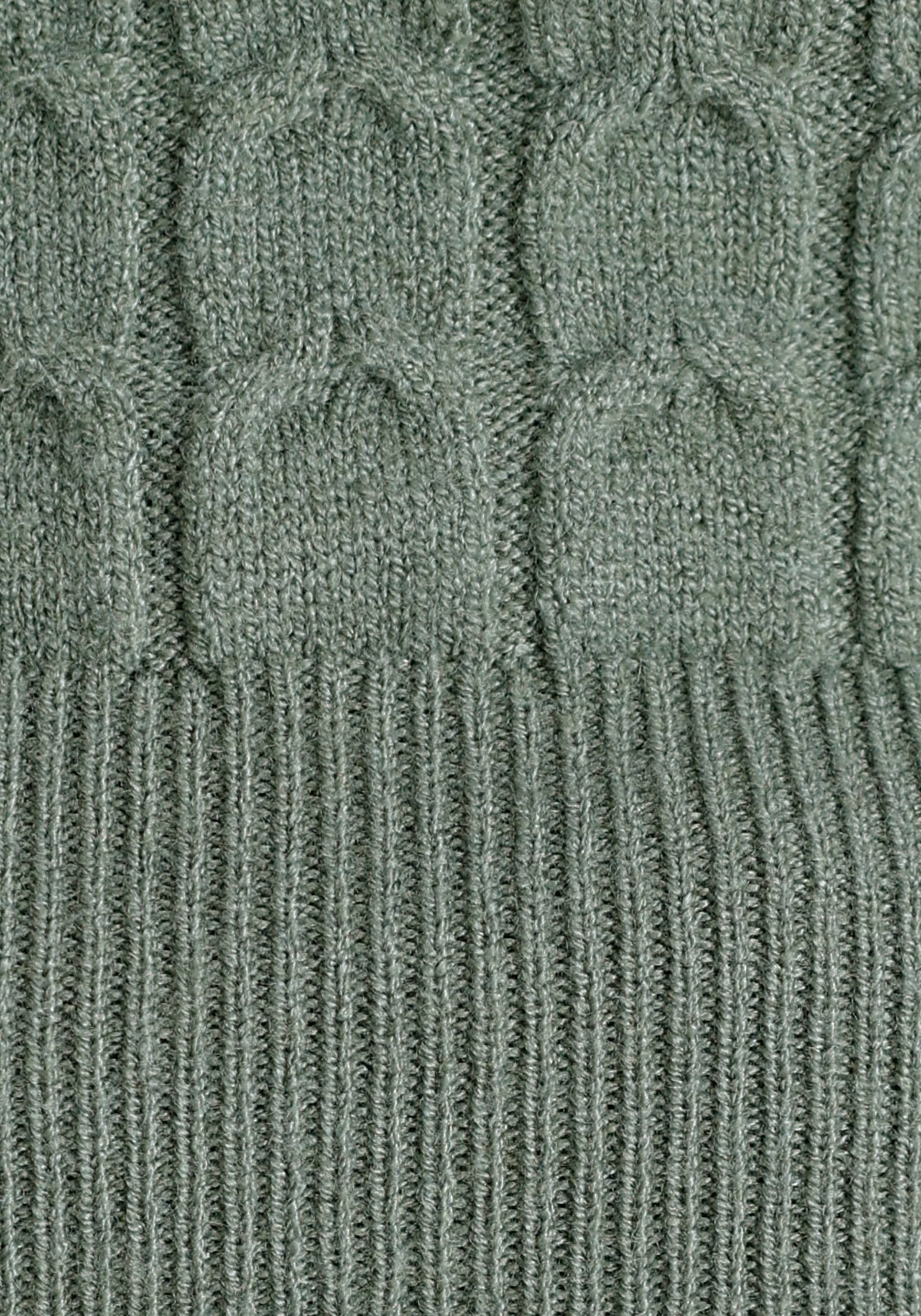 Melrose Strickpullover, mit Zopfmuster