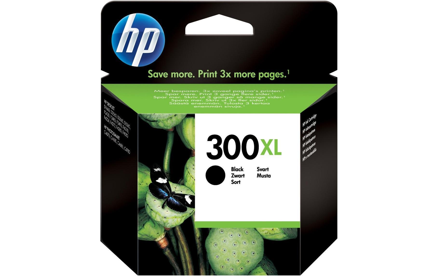 HP Tonerpatrone »Nr. 300XL (CC641EE) Black«