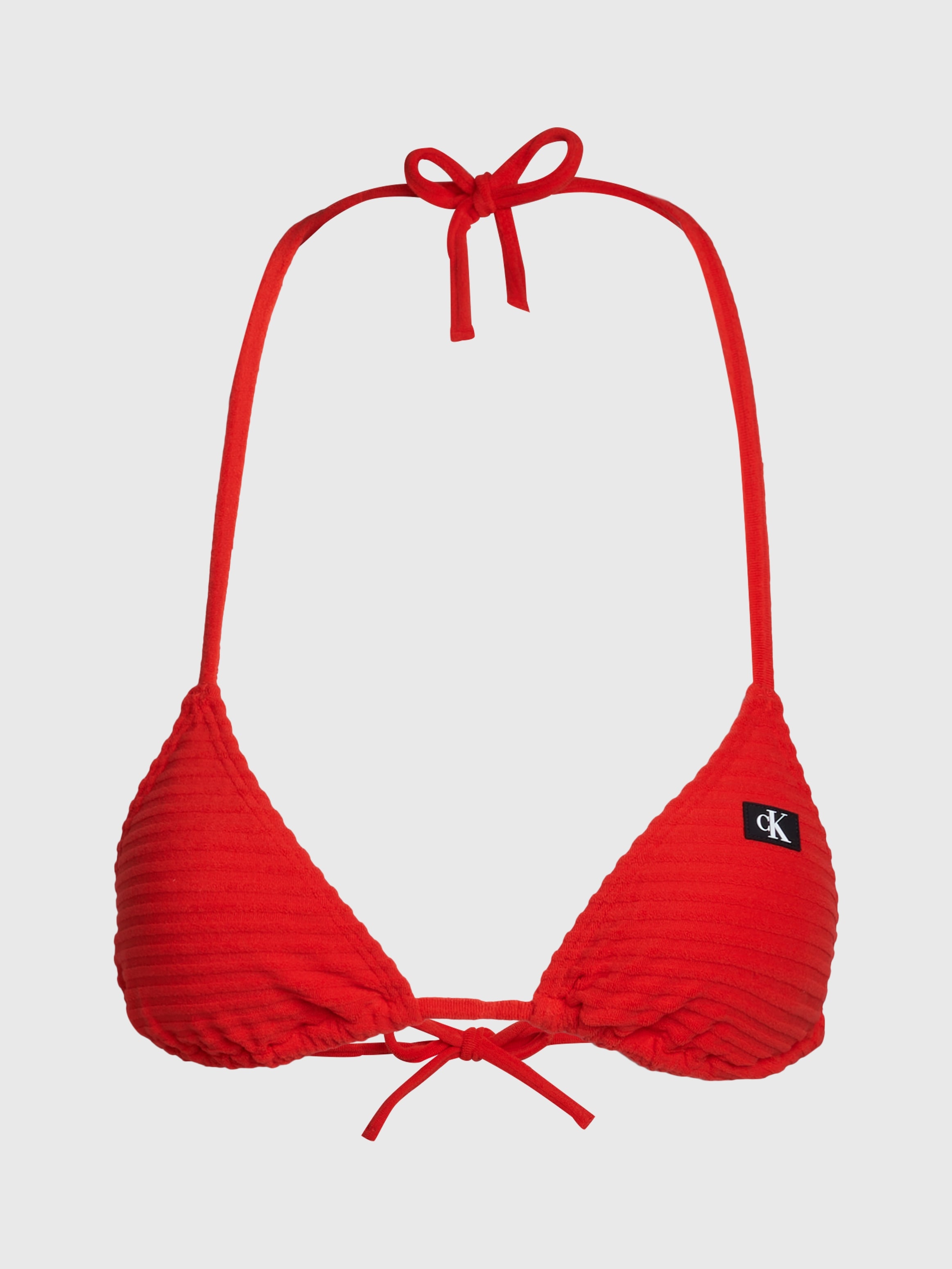 Calvin Klein Swimwear Triangel-Bikini-Top »TRIANGLE-RP«, mit gerippter Struktur-Calvin Klein Swimwear 1