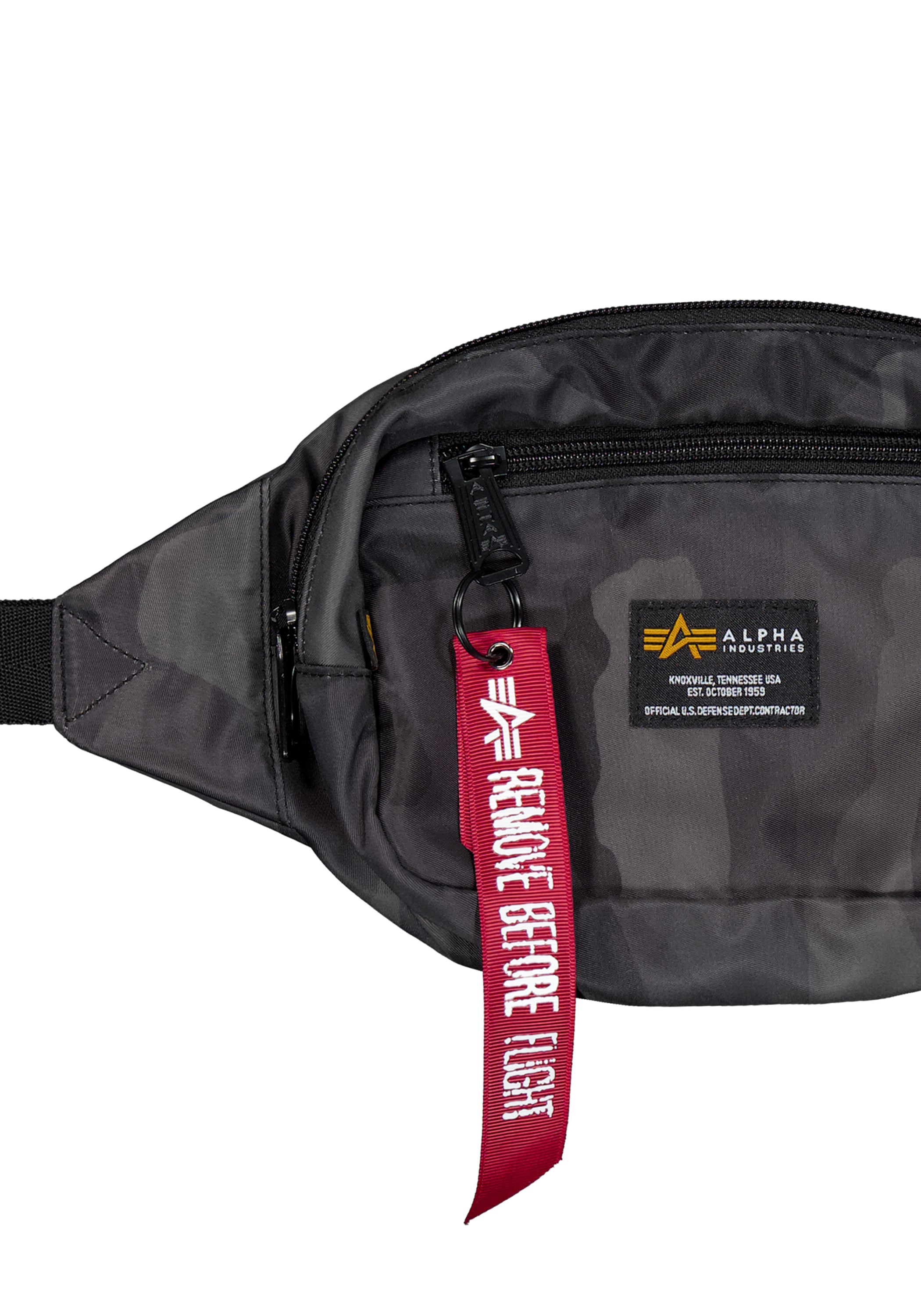 Image of Alpha Industries Tragetasche "Crew Waist Bag Camo"