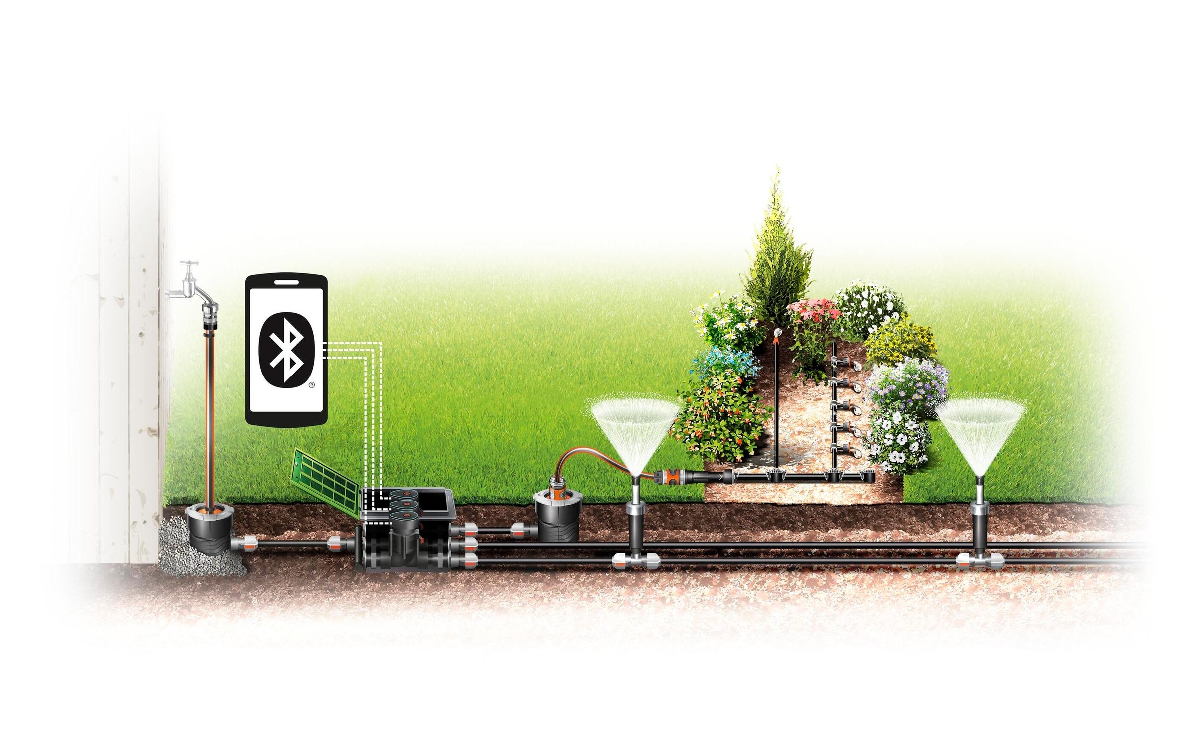 GARDENA Bewässerungssystem »9 V Bluetooth«