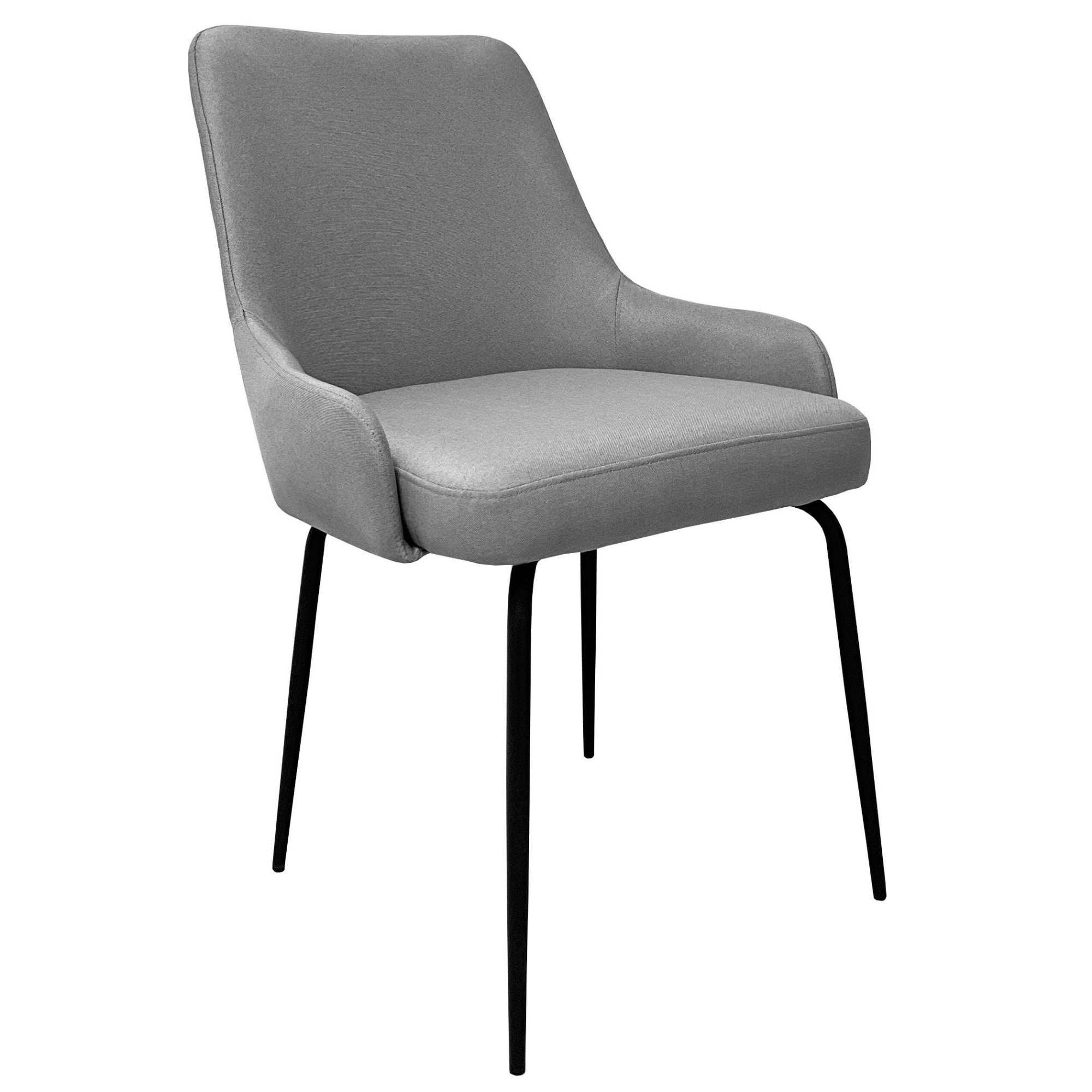 GOODproduct Esszimmerstuhl »Cillian« () 1 Stk.pflegeleichter Webstoff, schwarze Metallbeine, Sitzbreite 46 cm