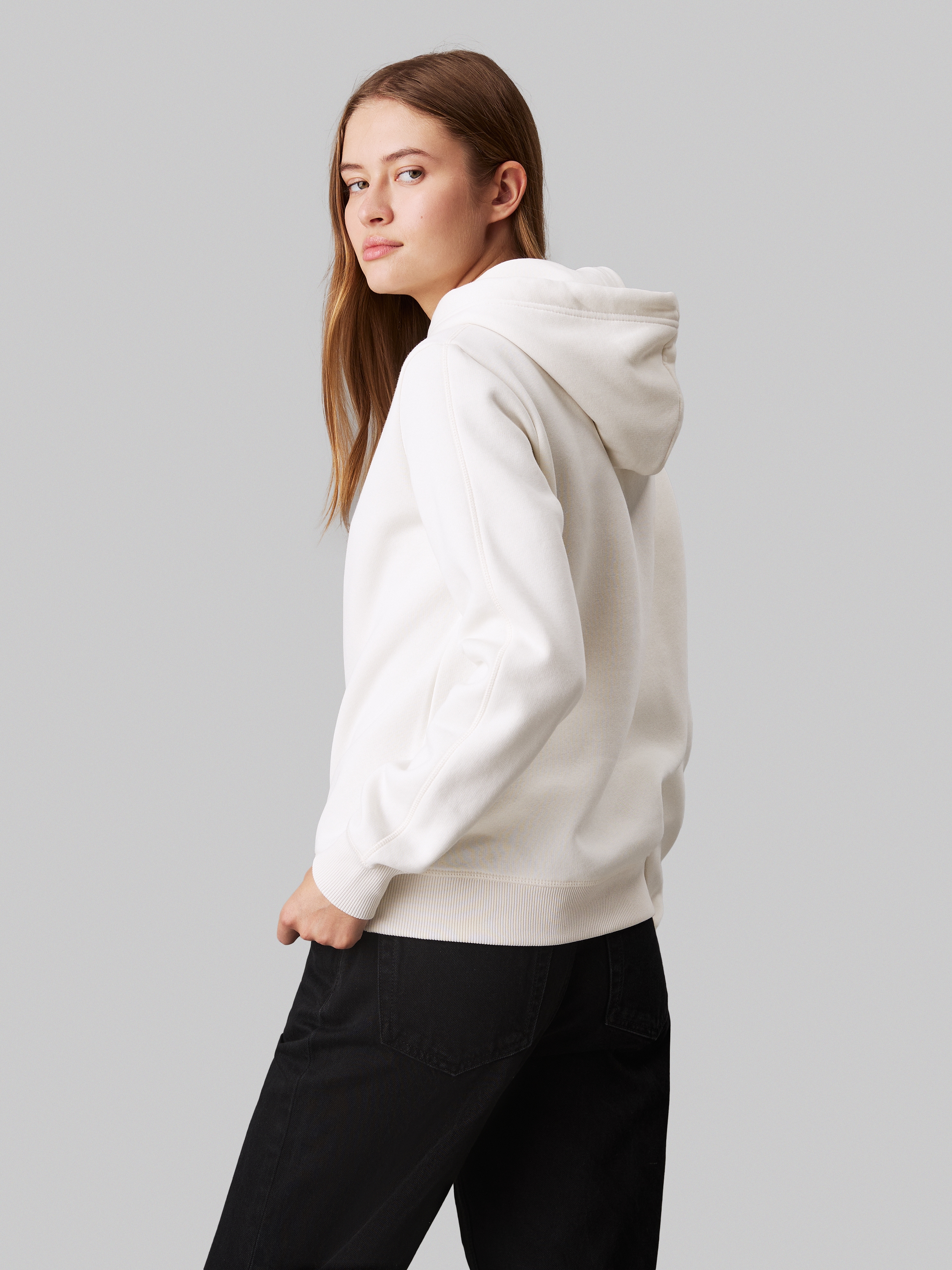 Calvin Klein Jeans Kapuzensweatshirt »MONOLOGO REGULAR HOODIE«, mit Logoprägung