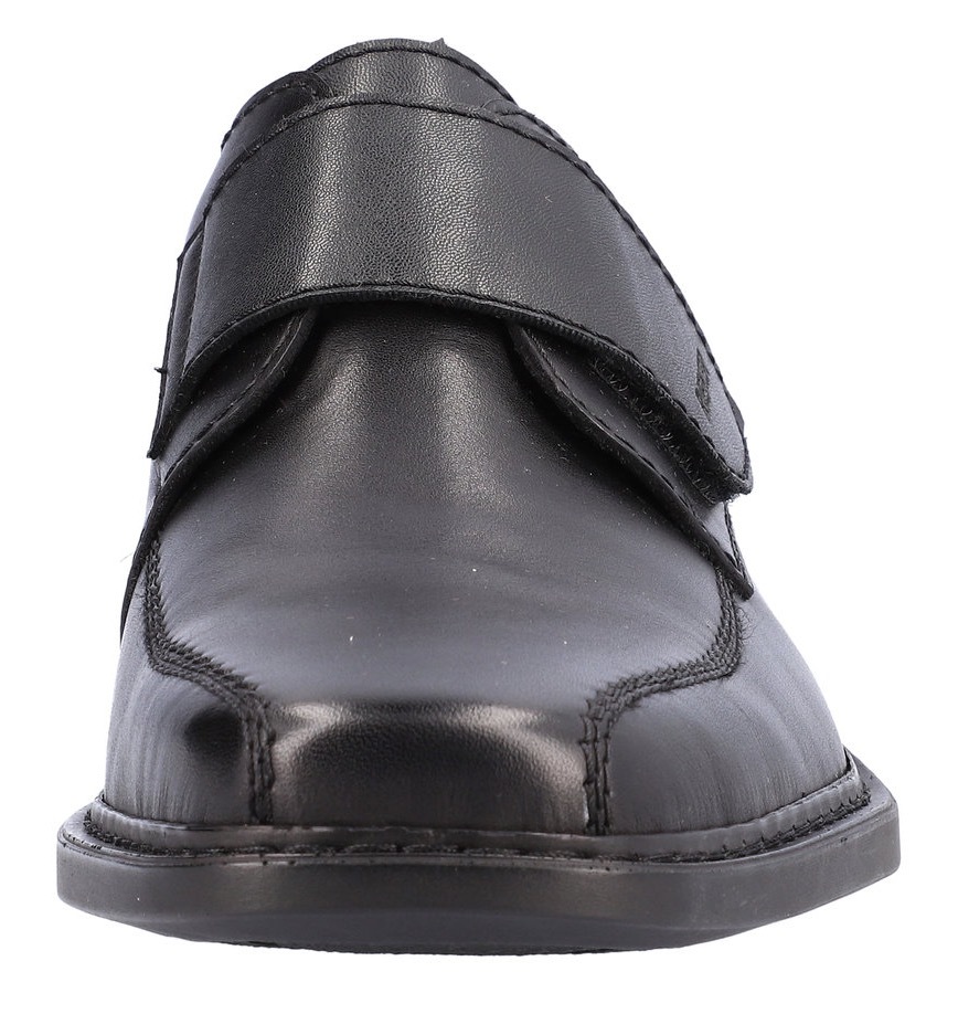 Rieker Klettschuh, Festtagschuh, Slipper, Komfortschuh mit eleganter Ziernaht