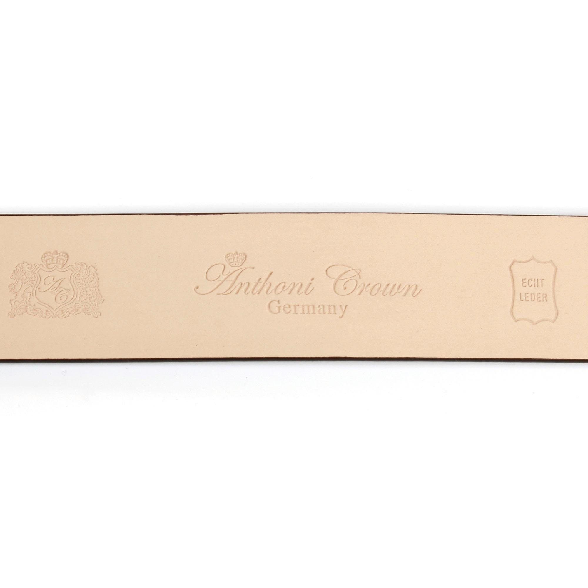 Anthoni Crown Ledergürtel, Damengürtel mit filigraner Glas-Schliesse  versandkostenfrei bestellen