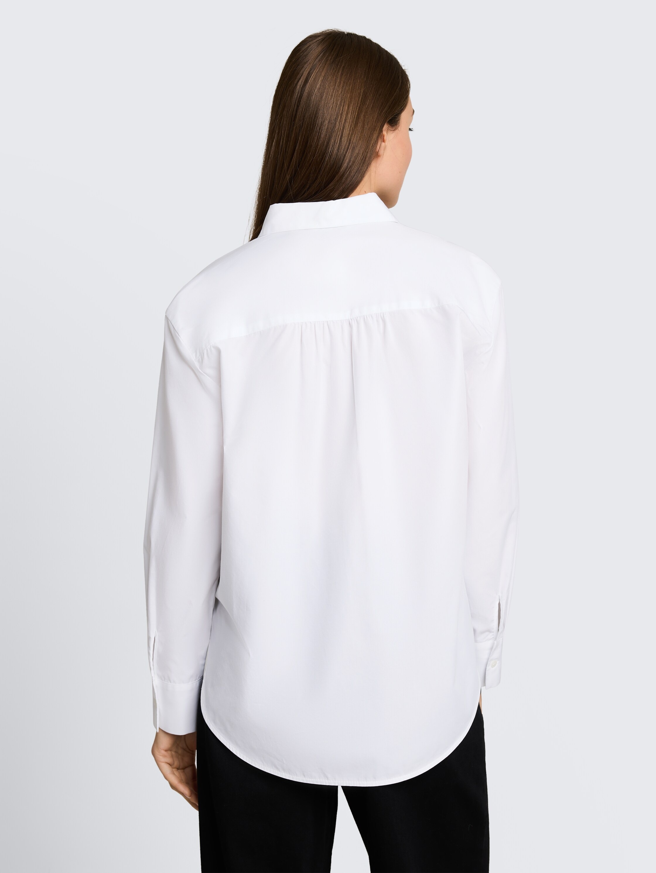 TOM TAILOR Blouse chemise »Loose« avec poignets