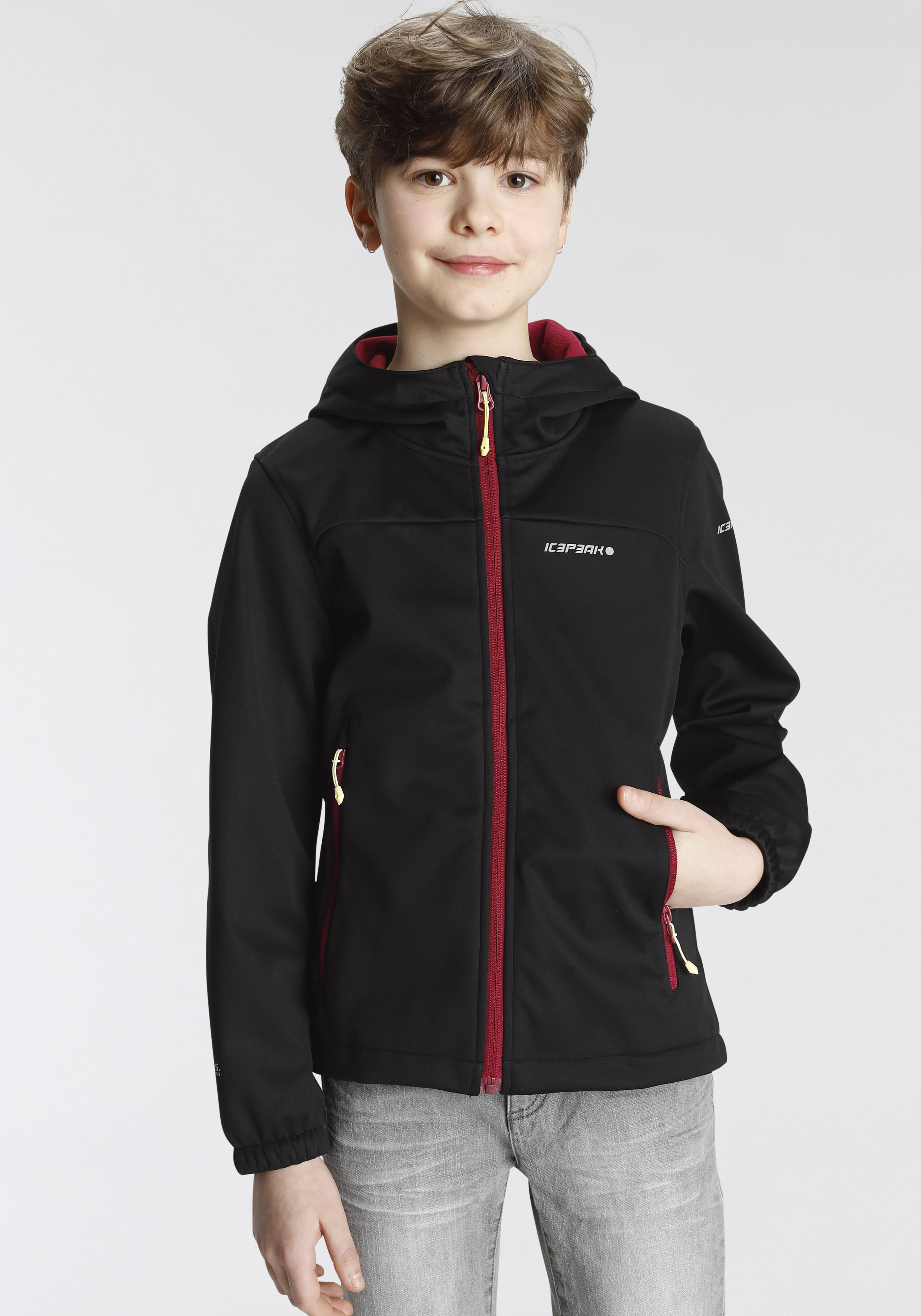 Softshelljacke »KLEVE«, mit Kapuze