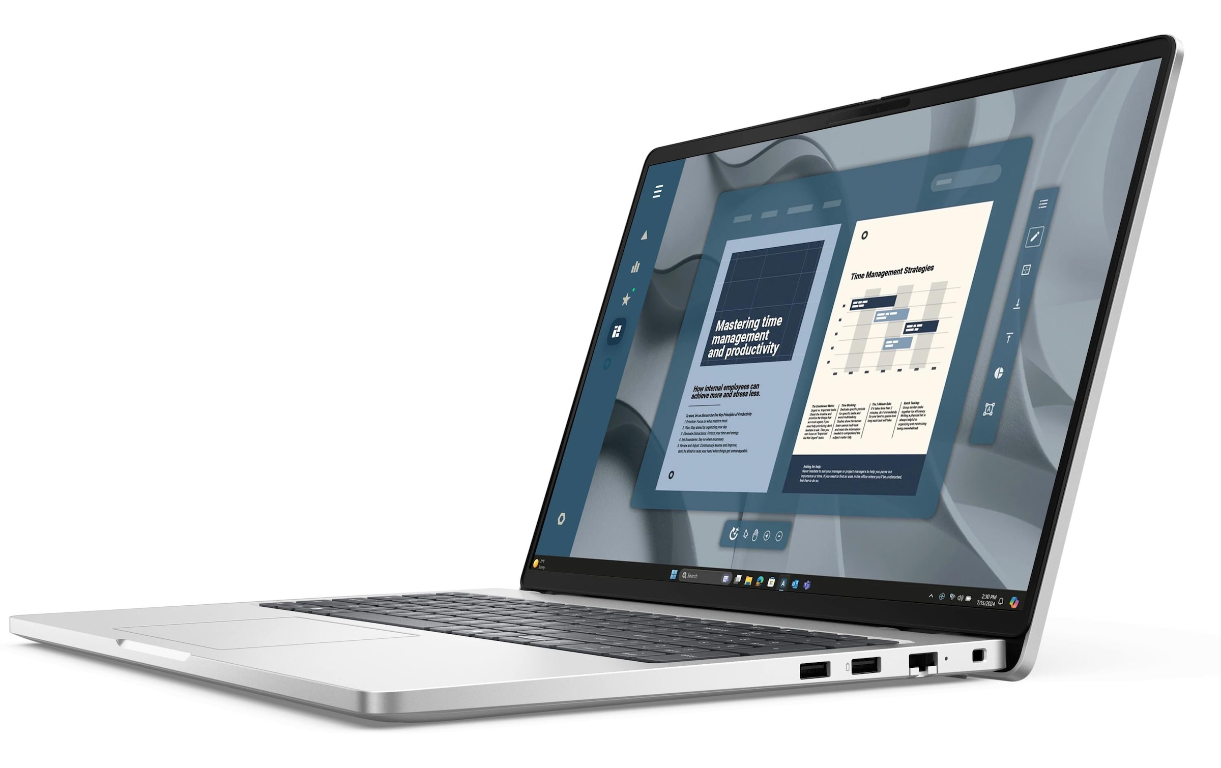 Dell Notebook »Pro 16 PC16255« 40,64 cm / 16 ″ AMD Ryzen™ AI 5 Radeon 840M 512 GB SSD