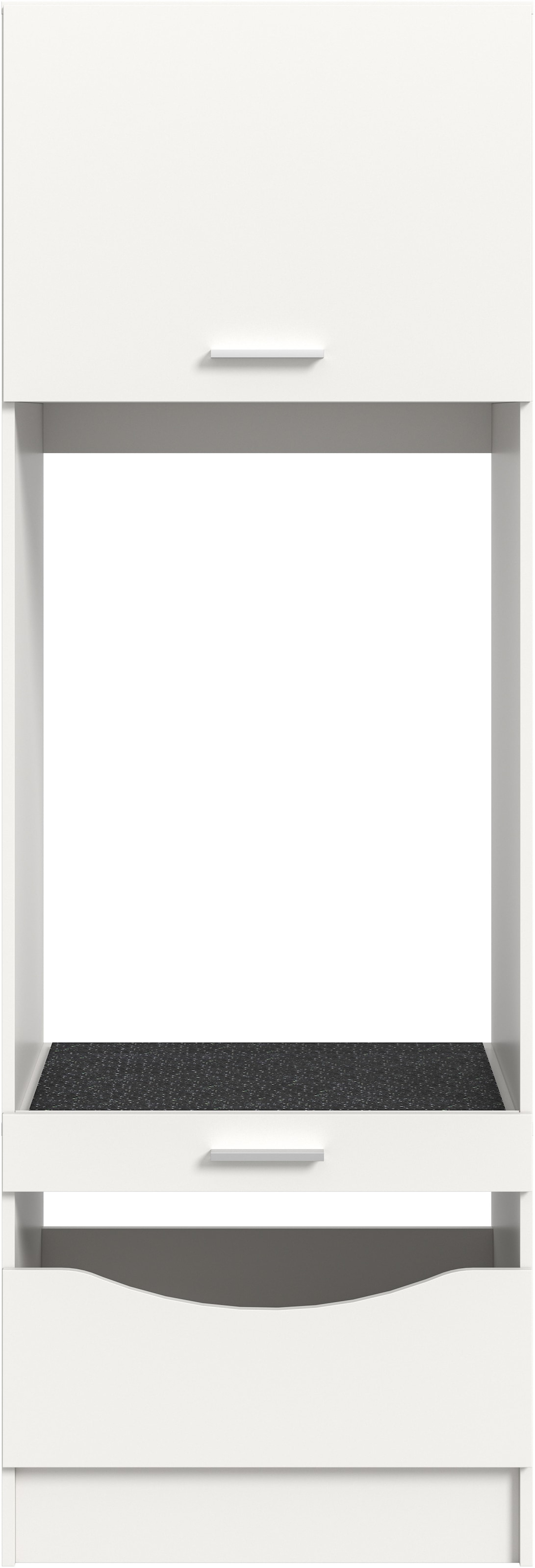 welltime Armoire pour machine à laver »FALAS, TOPSELLER, Höhe 195 cm, 2 Klappen, 1 Auszug, viel Stauraum« in verschiedenen Farben erhältlich, für Waschmaschine & Trockner, 