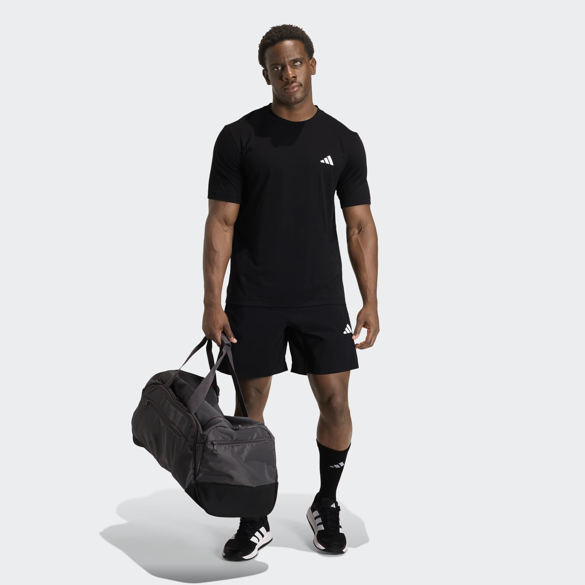 adidas Performance T-shirt »WORKOUT ESSENTIALS FEELREADY« col rond, en polyester
